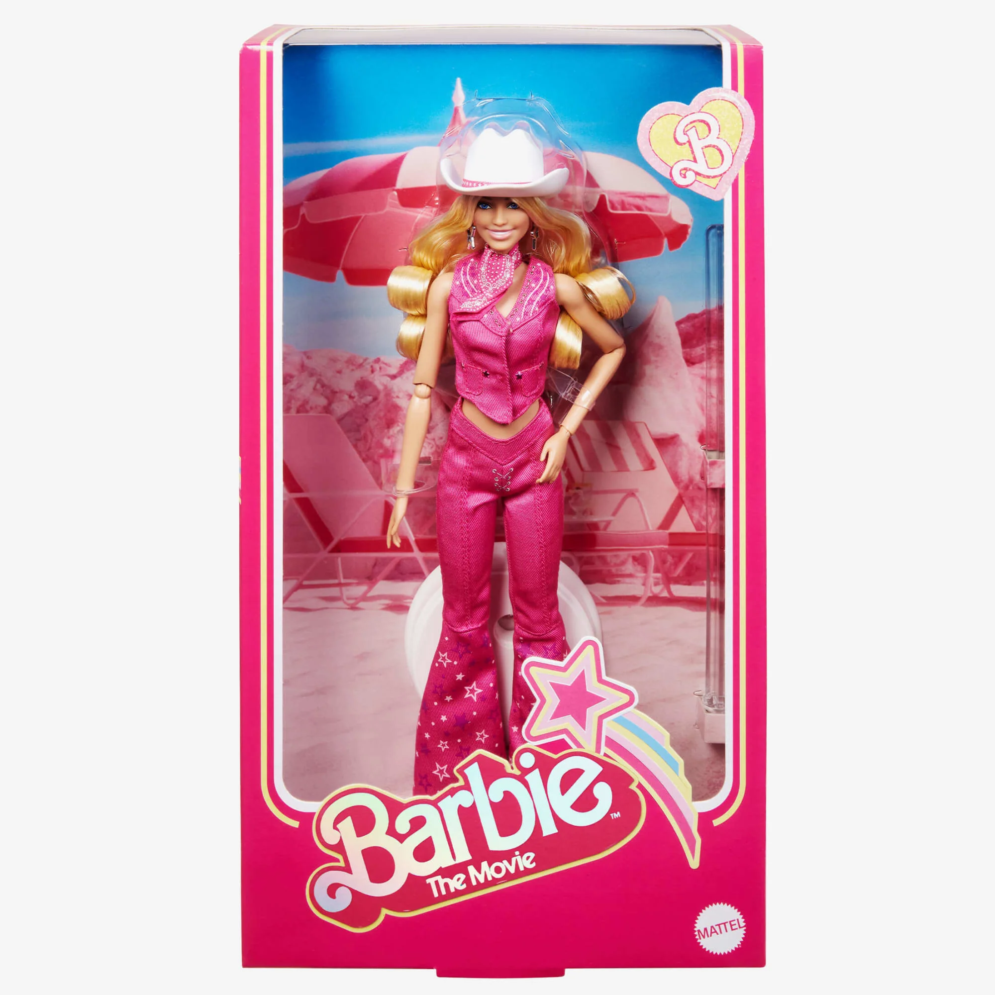 Mattel Creations Barbie in Pink Western Outfit – Barbie The Movie