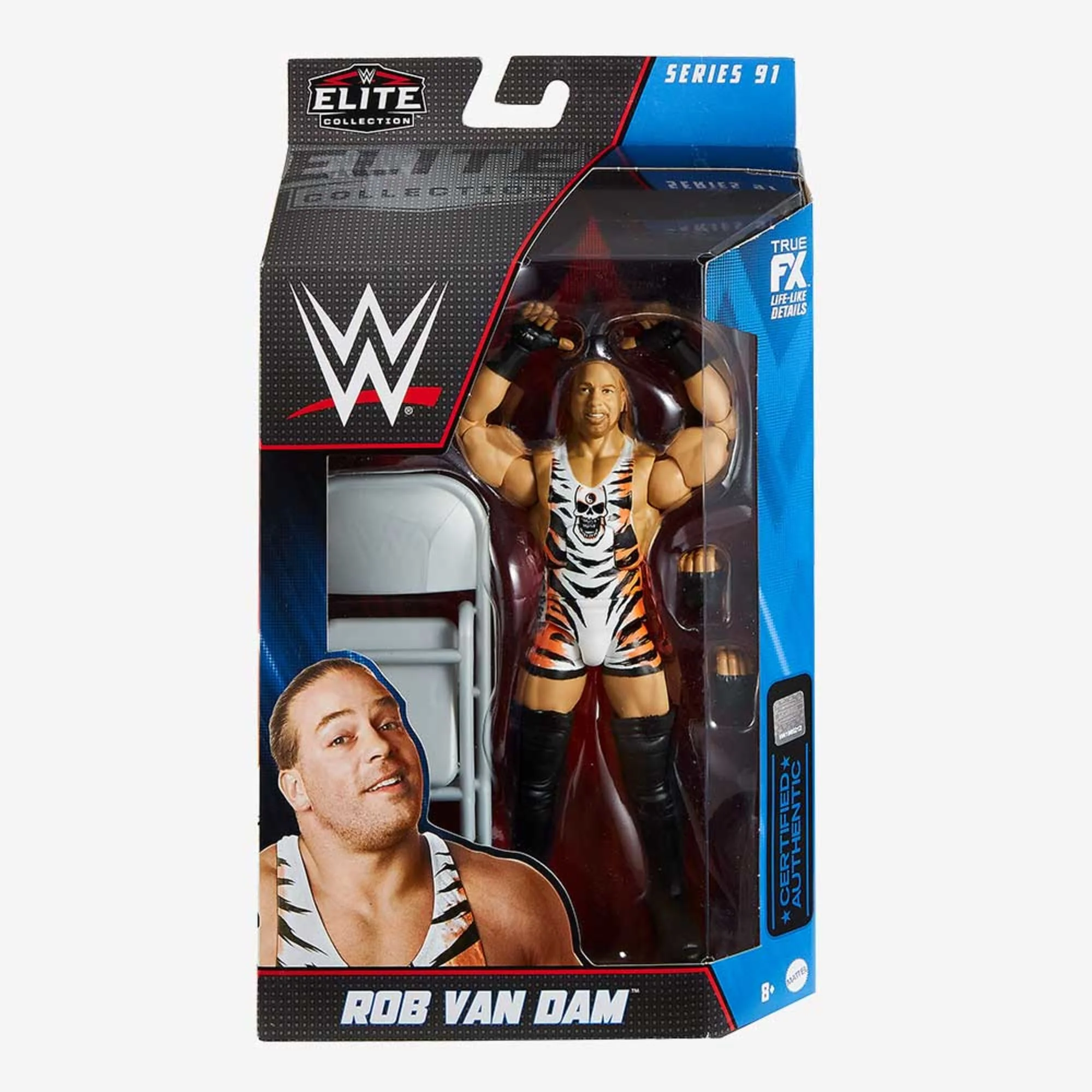 Mattel Creations WWE Rob Van Dam Elite Collection Action Figure
