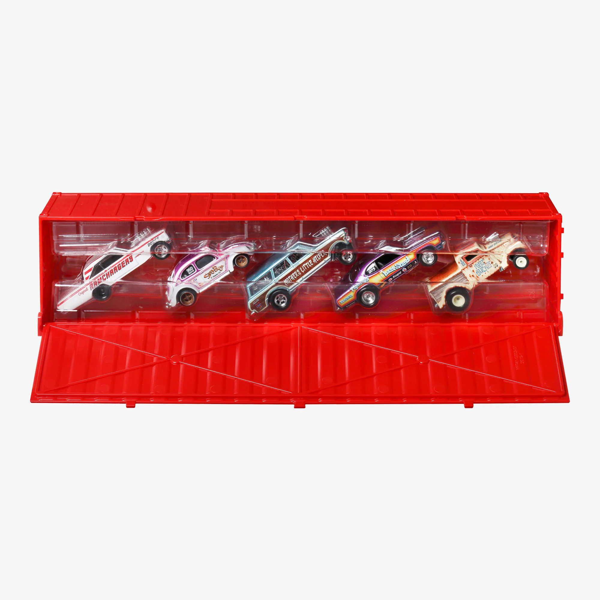 Mattel Creations Hot Wheels Premium Car Culture Dragstrip Demons Container Set