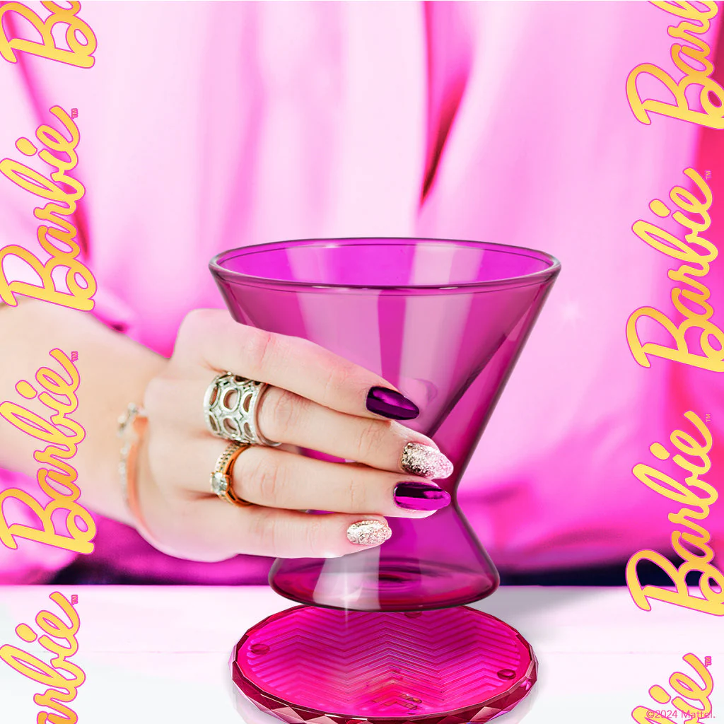 Mattel Creations Barbie™ X Dragon Glassware® Coasters