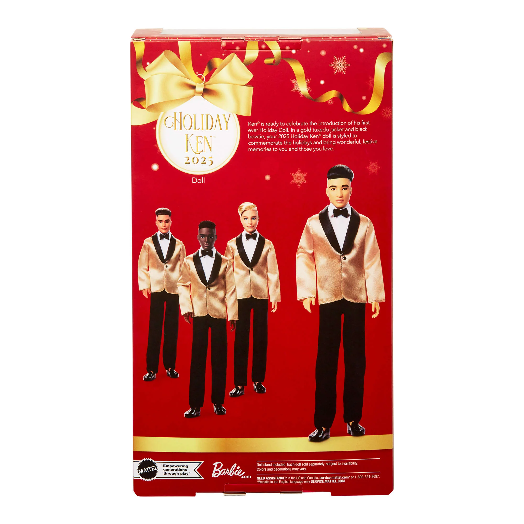 Mattel Creations 2025 Holiday Ken Doll 1