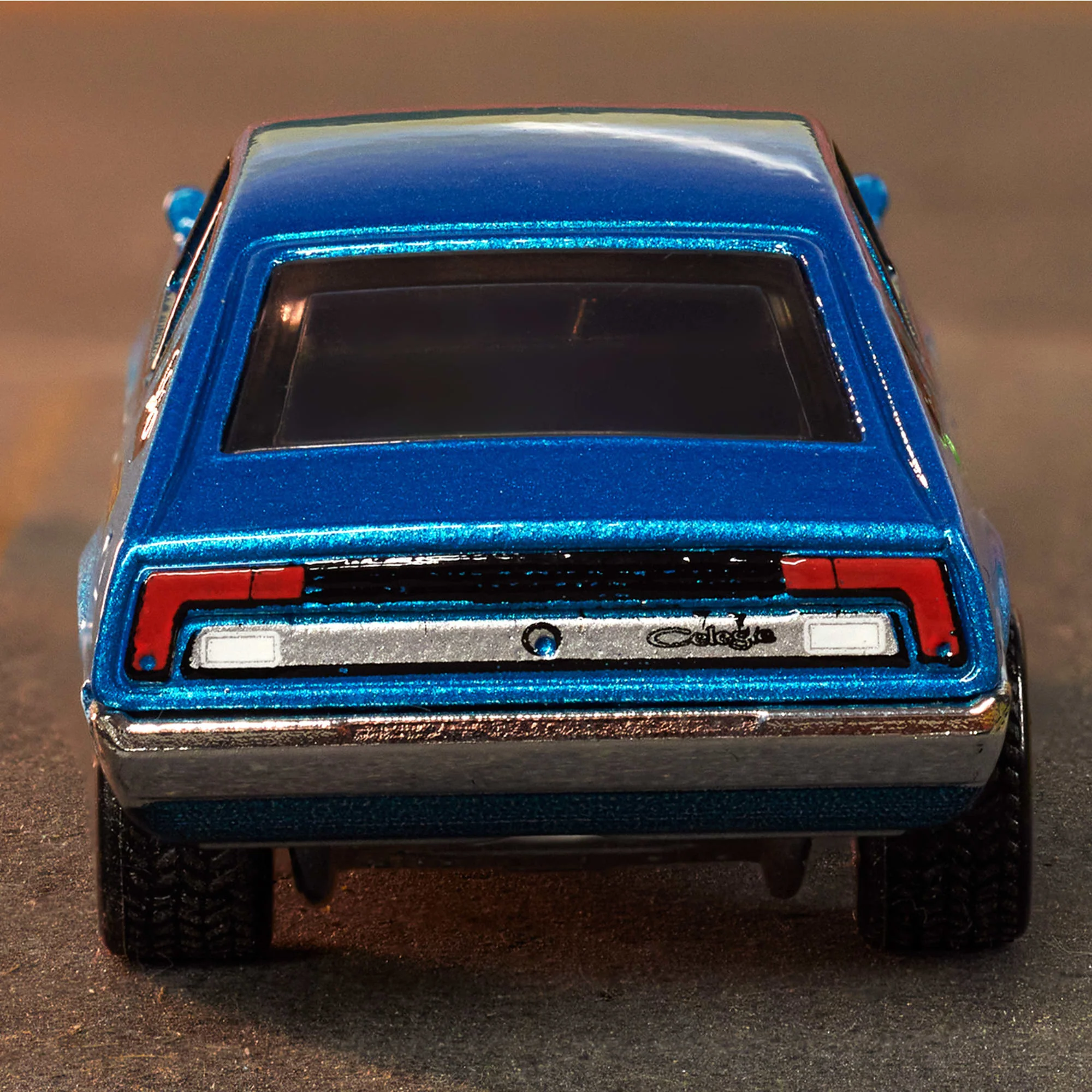 Mattel Creations Matchbox 1975 Mitsubishi Lancer Celeste