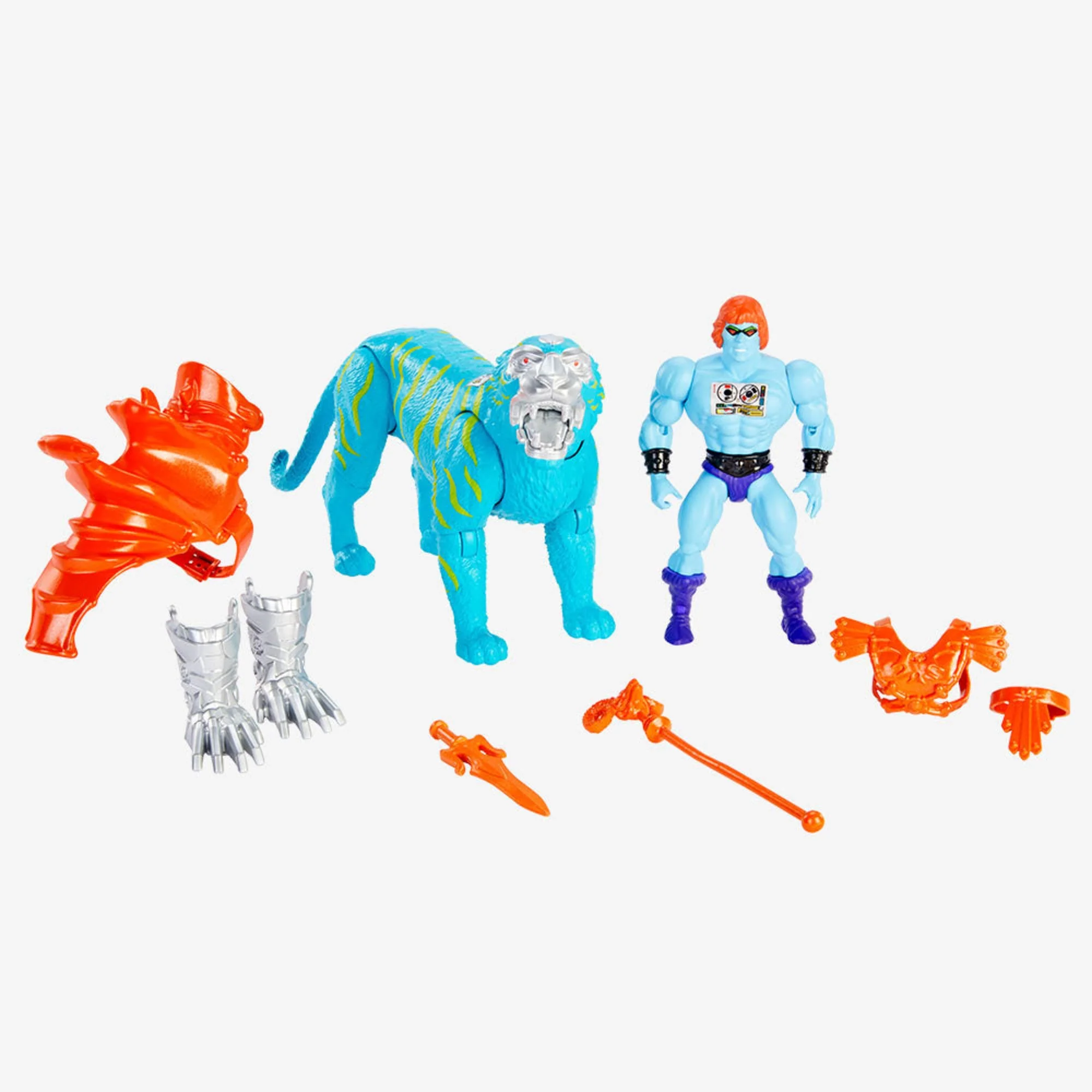 Mattel Creations Masters of the Universe Origins Faker and Dupli-Cat Action Figures