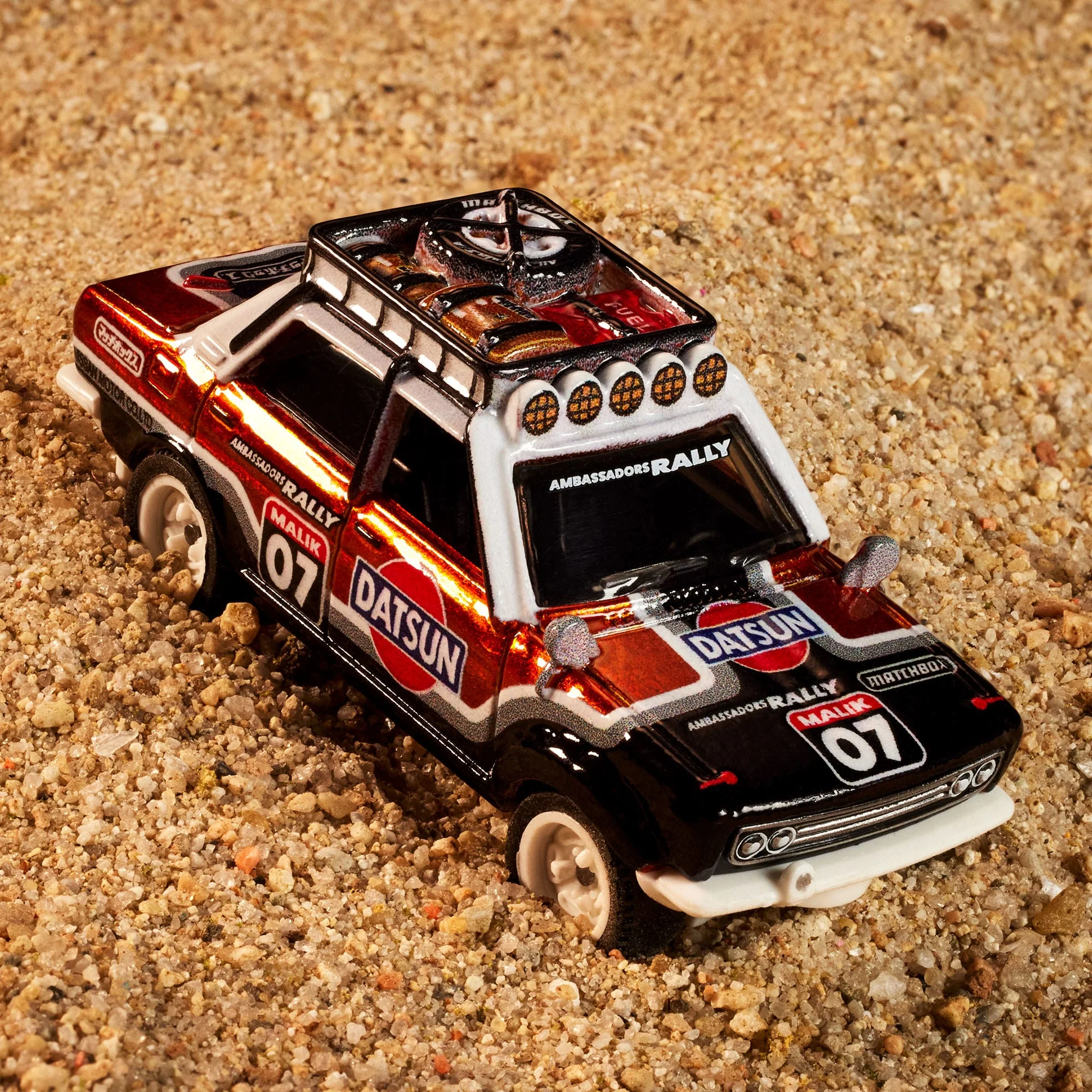 Mattel Creations Matchbox 1970 Datsun 510 Rally