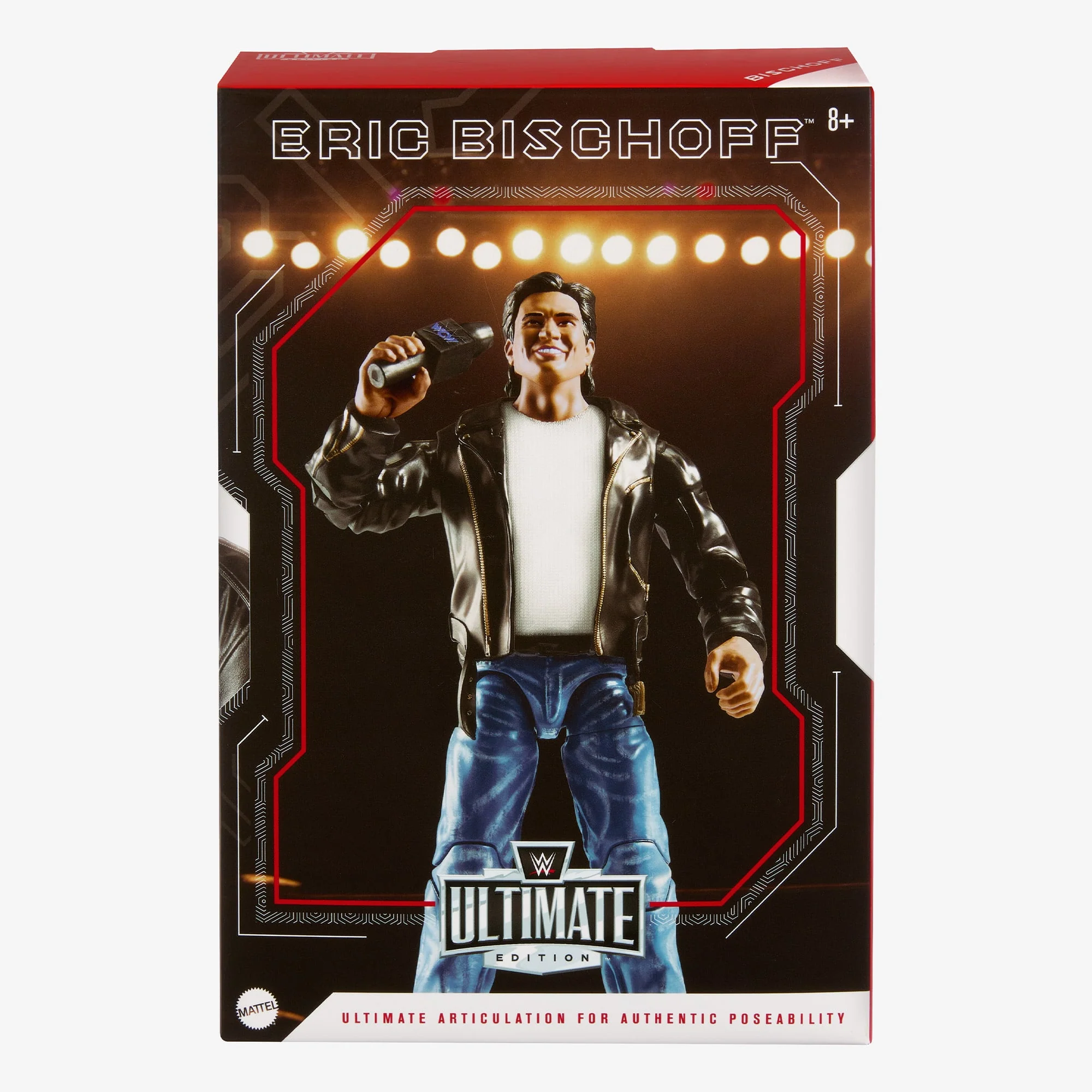 Mattel Creations WWE Ultimate Edition WCW Monday Nitro Ring w/ Eric Bischoff