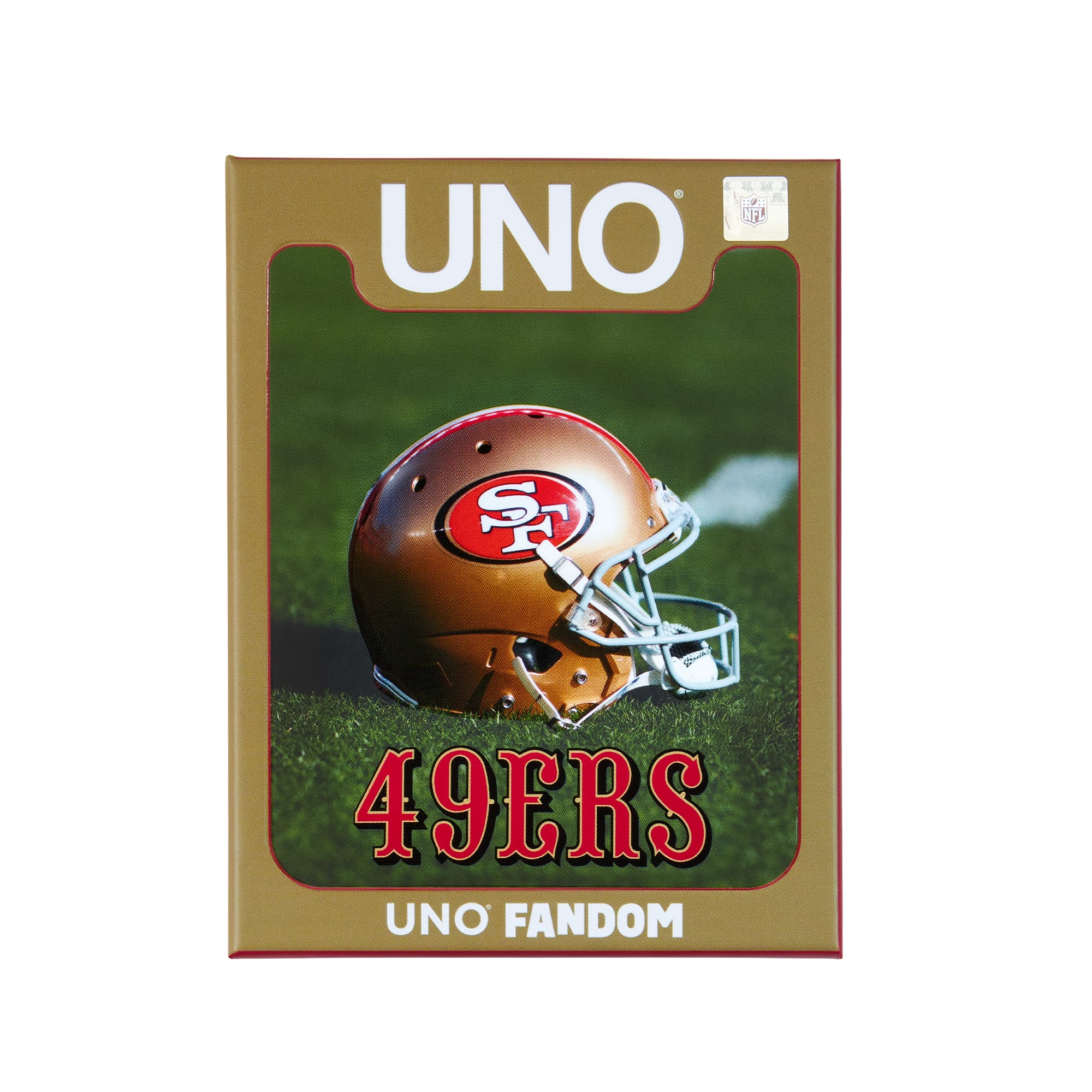 Mattel Creations UNO Fandom NFL San Francisco 49ers Game Deck
