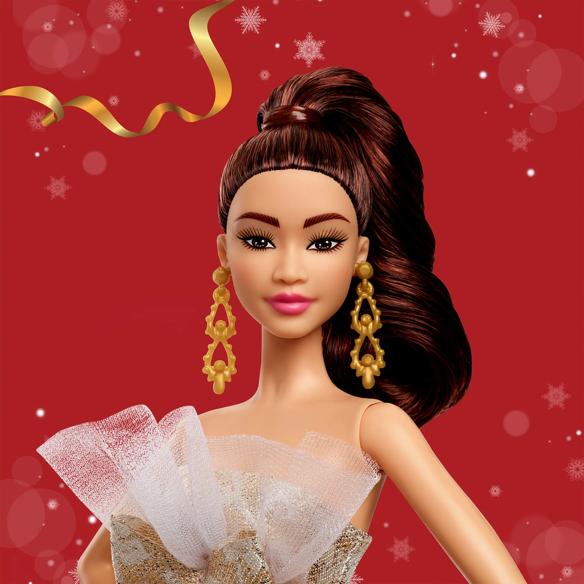 Mattel Creations 2025 Holiday Barbie Doll 2