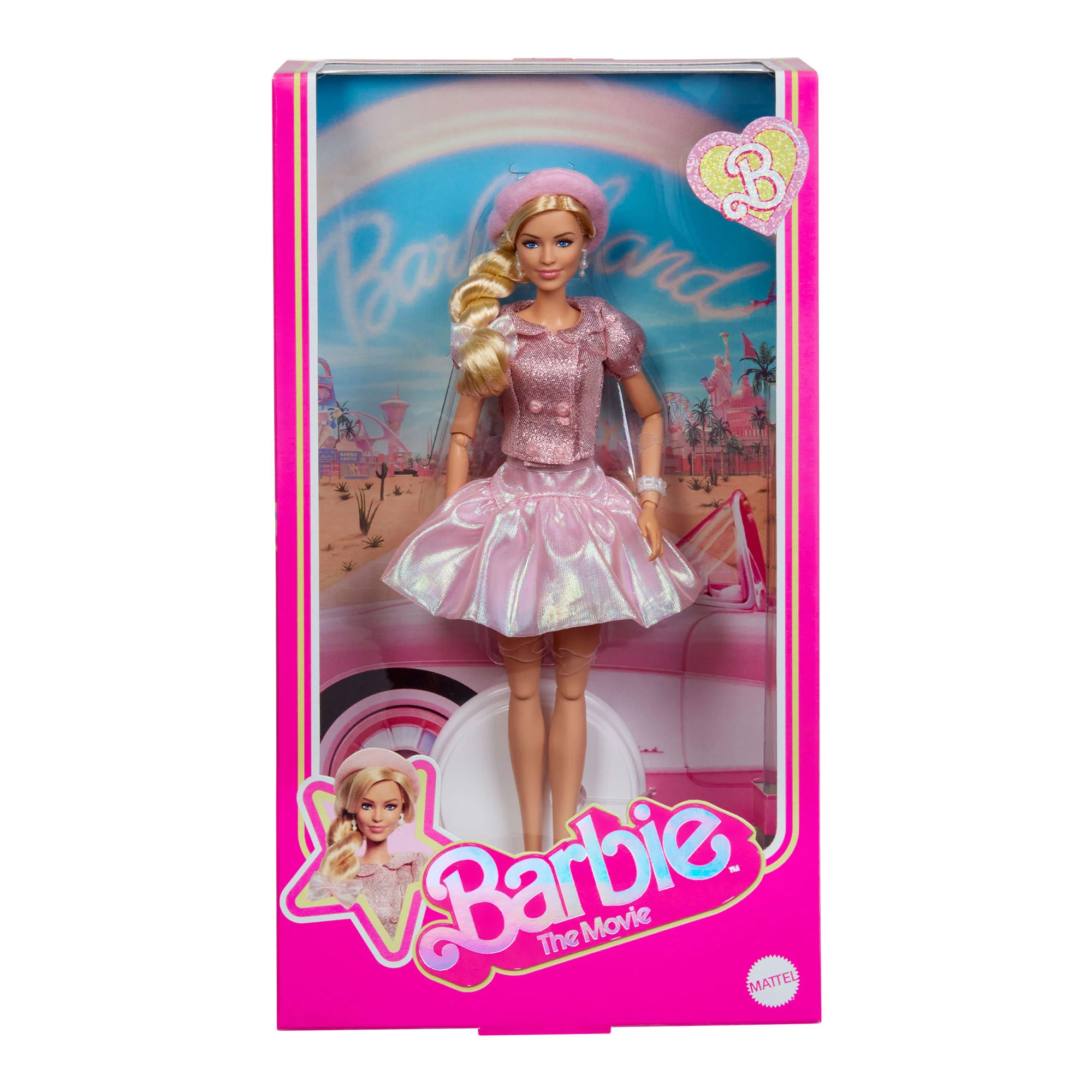 Mattel Creations Barbie The Movie Pink Puffy Dress Barbie Doll