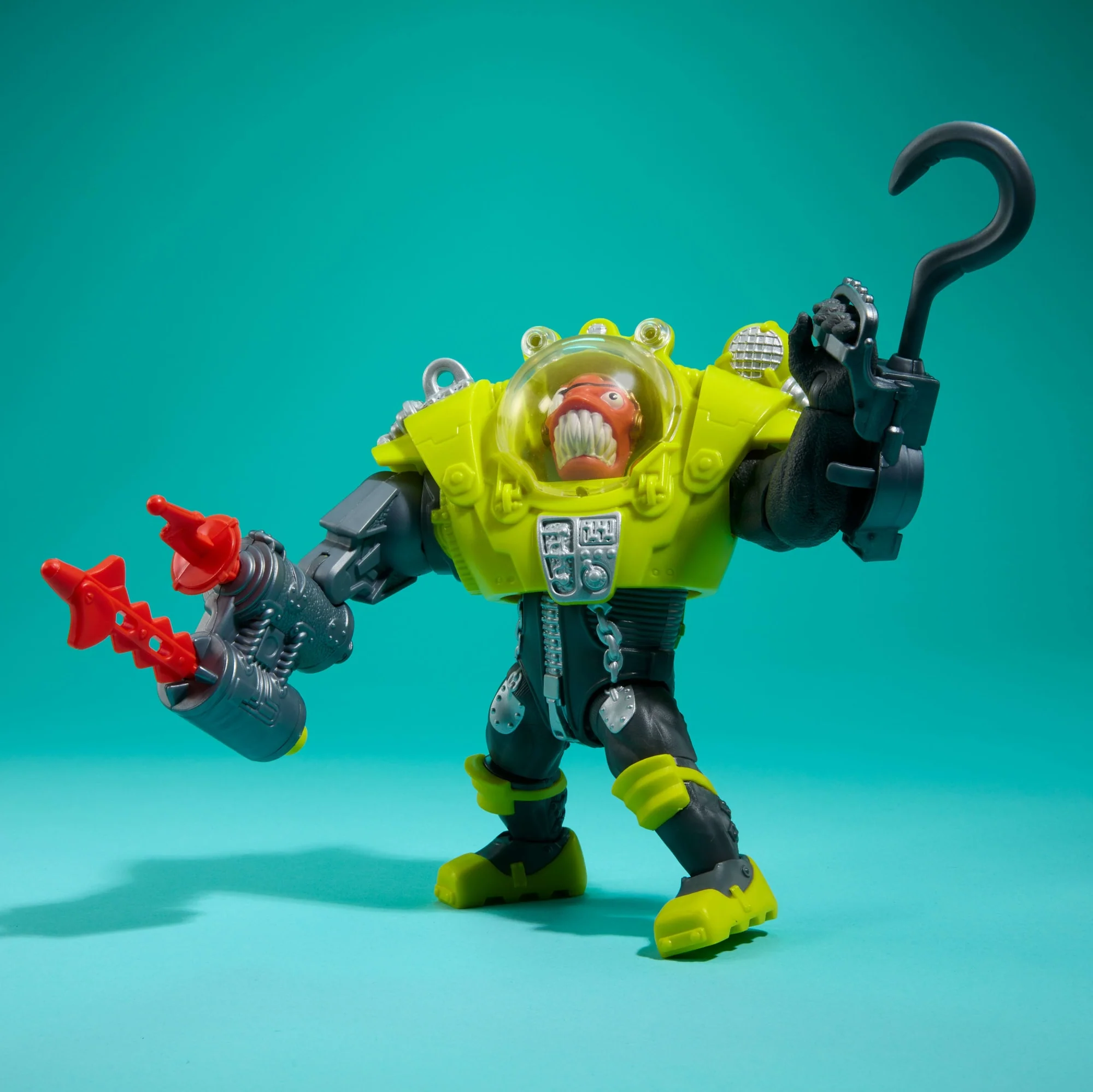 Mattel Creations Street Sharks Dr. Piranoid Action Figure
