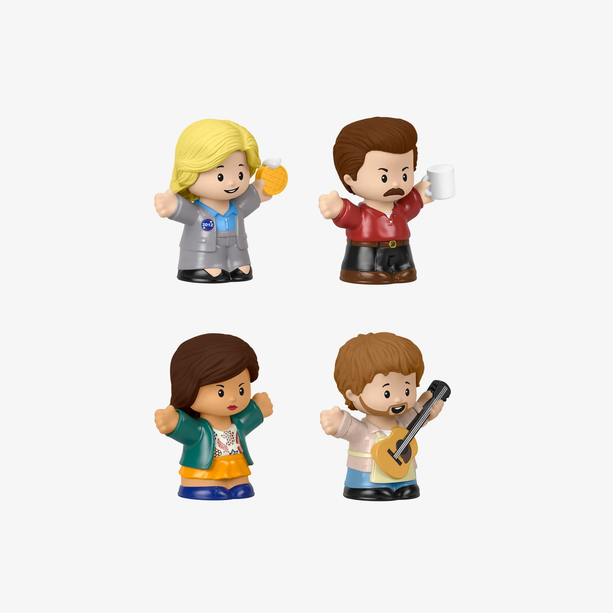 Mattel Creations Fisher-Price Little People Collector Parks and Recreation Set