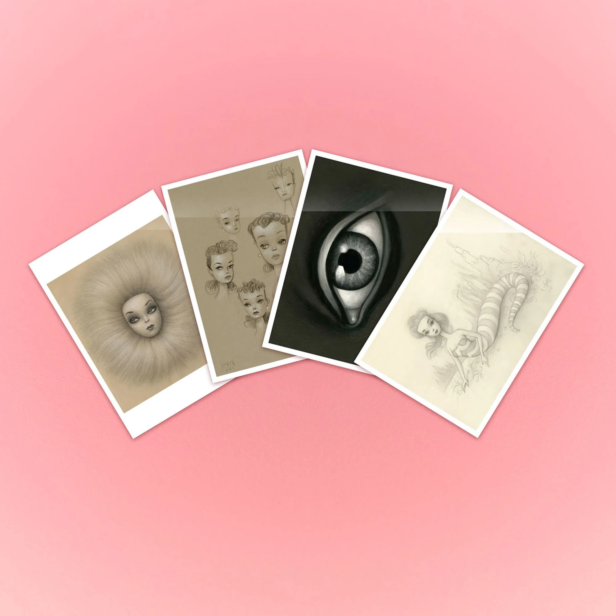 Mattel Creations Mark Ryden x Barbie Postcards