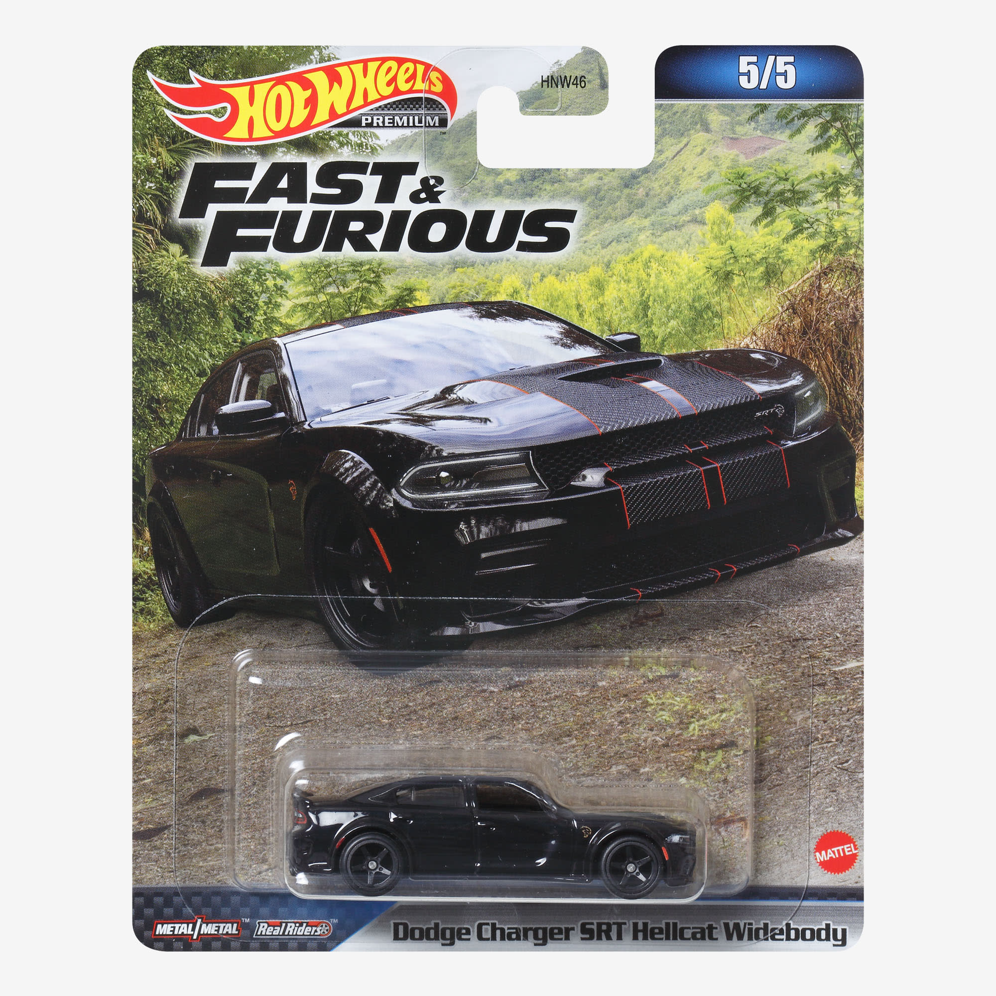 Mattel Creations Hot Wheels Fast & Furious Premium Series, Dodge Charger Hellcat