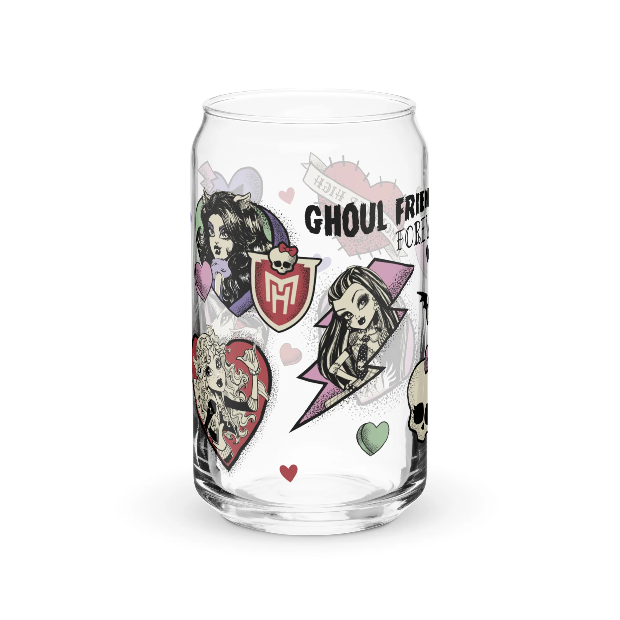 Mattel Creations Monster High Ghoul Friends Forever Glass
