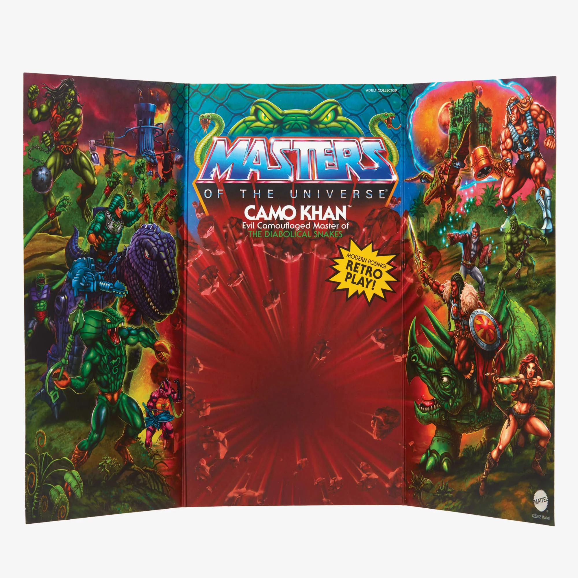 Mattel Creations Masters of the Universe Camo Khan Action Figure