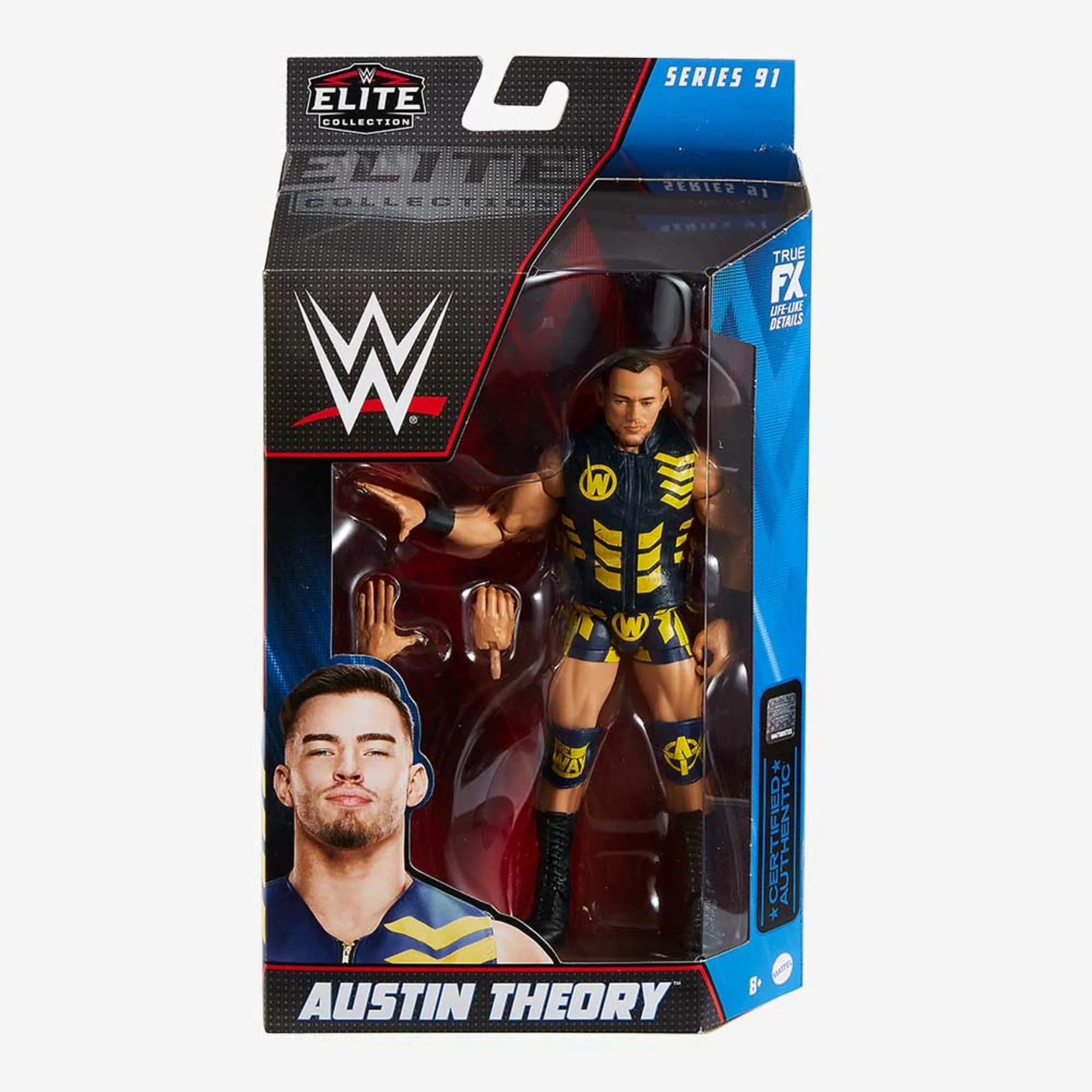 Mattel Creations WWE Austin Theory Elite Collection Action Figure