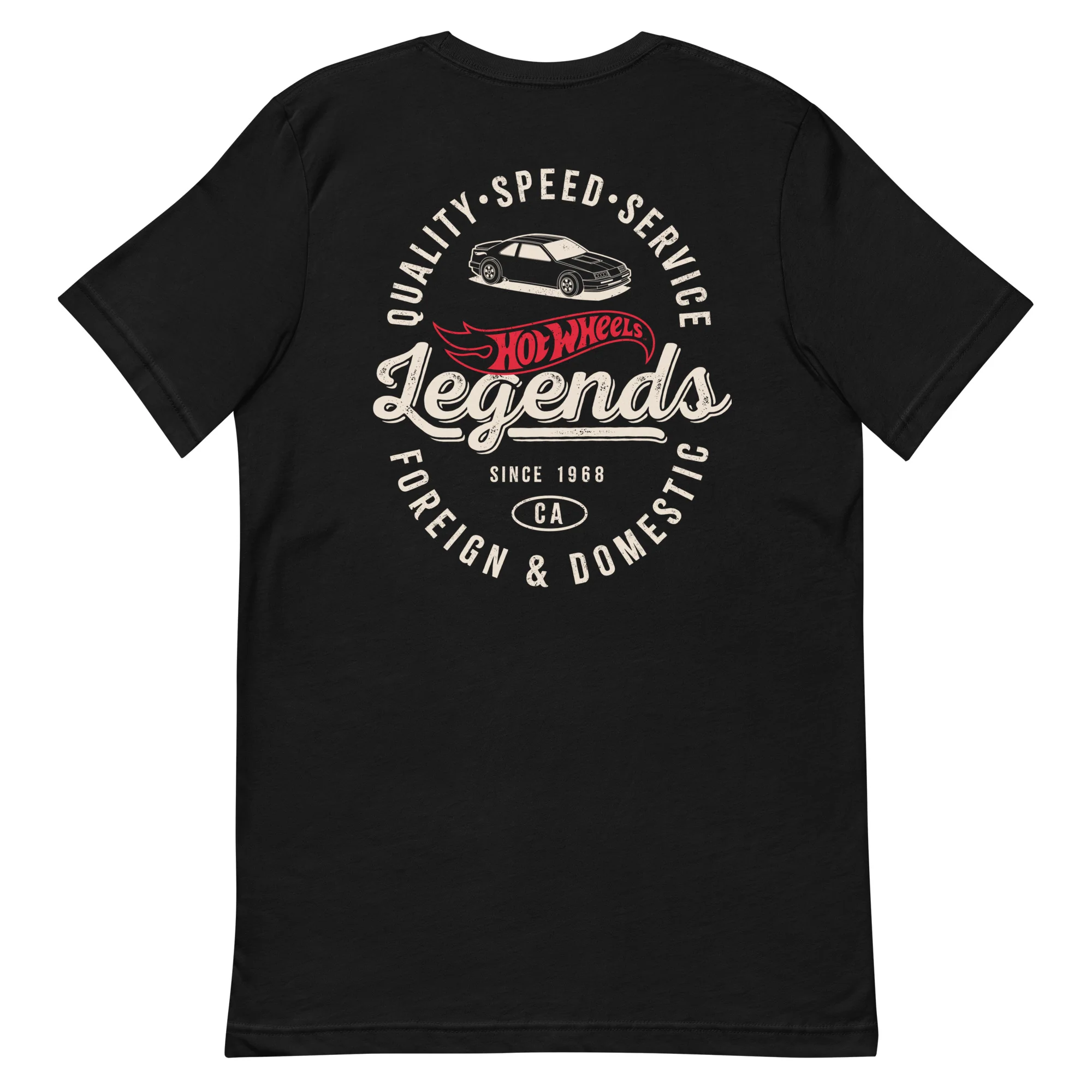 Mattel Creations Hot Wheels Customizable Legends Mechanic Black T-Shirt