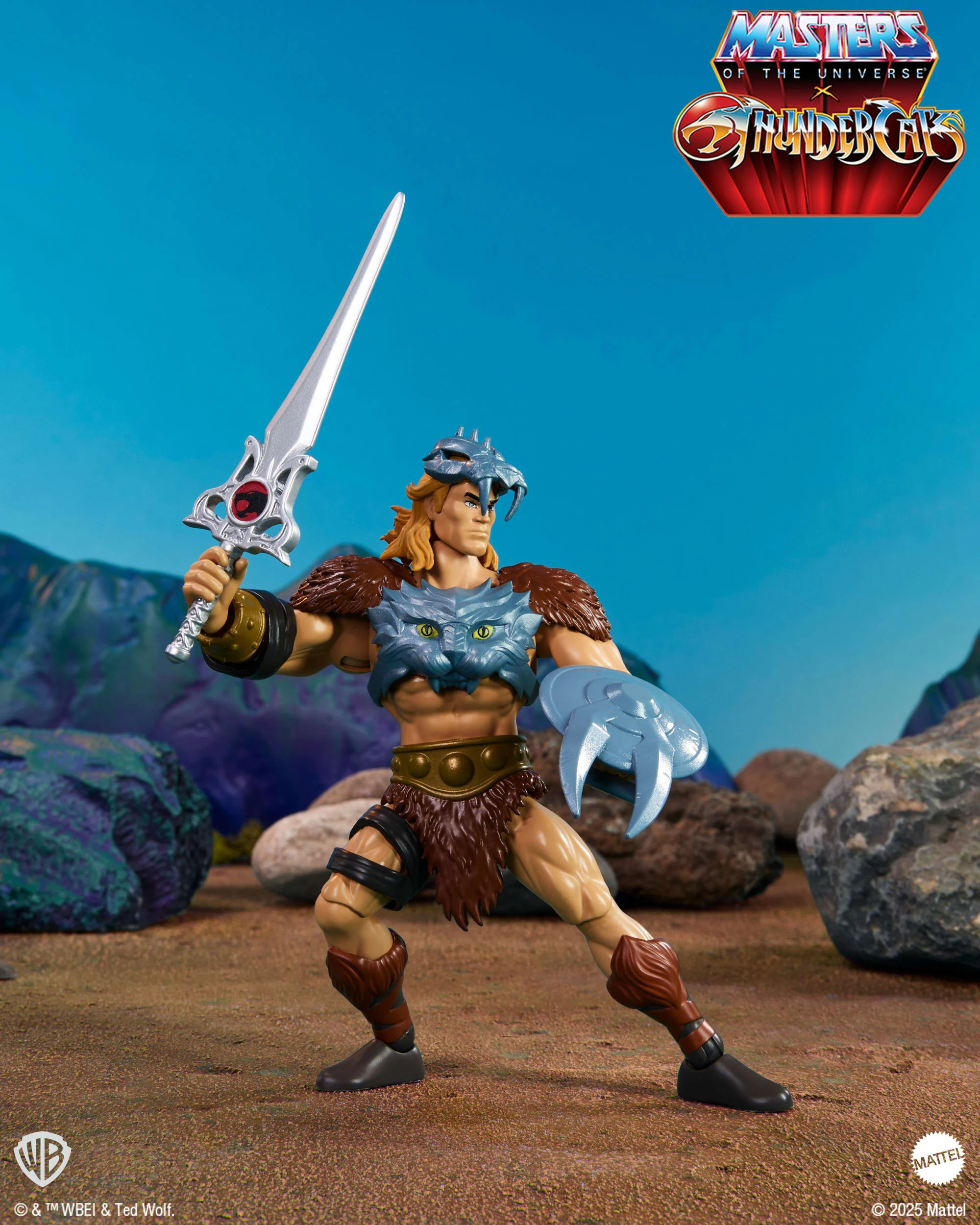 Mattel Creations Masters of the Universe x Thunder Cats Origins He-Man Action Figure