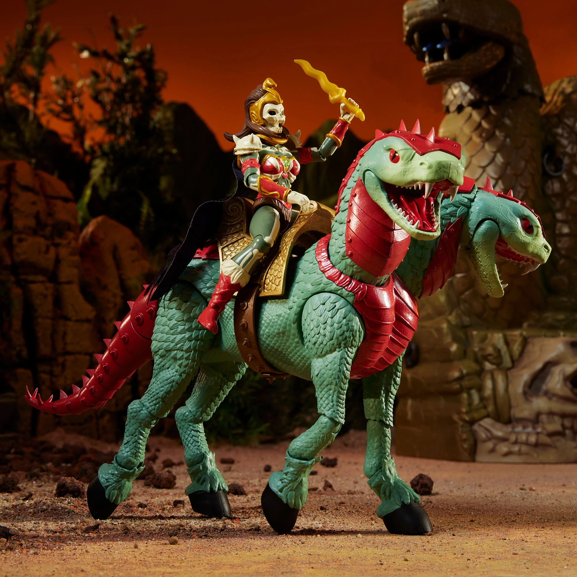 Mattel Creations Masters of the Universe Origins Snake Lair Playset Crowdfund