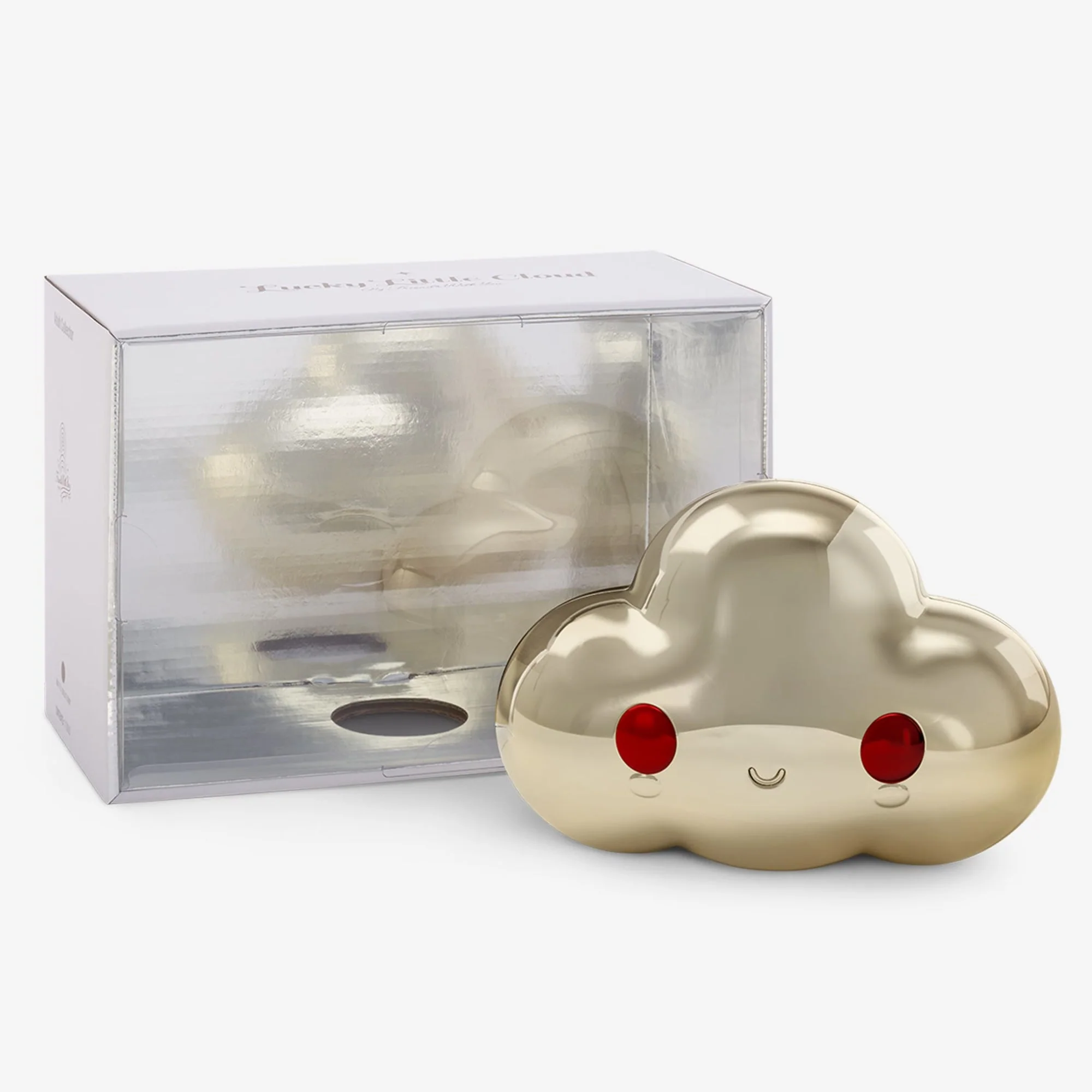 Mattel Creations FriendsWithYou Lucky Little Cloud Magic 8 Ball Gold Amulet