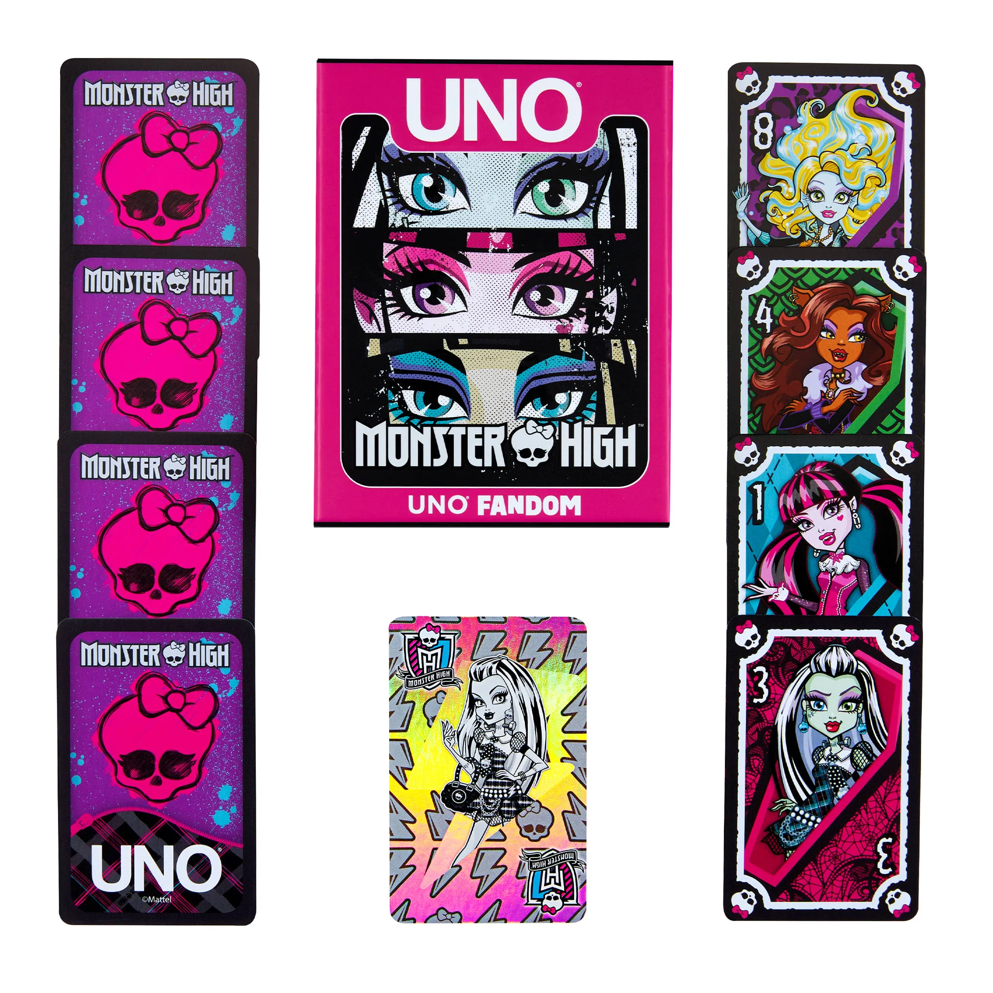 Mattel Creations UNO Fandom Monster High Game Deck