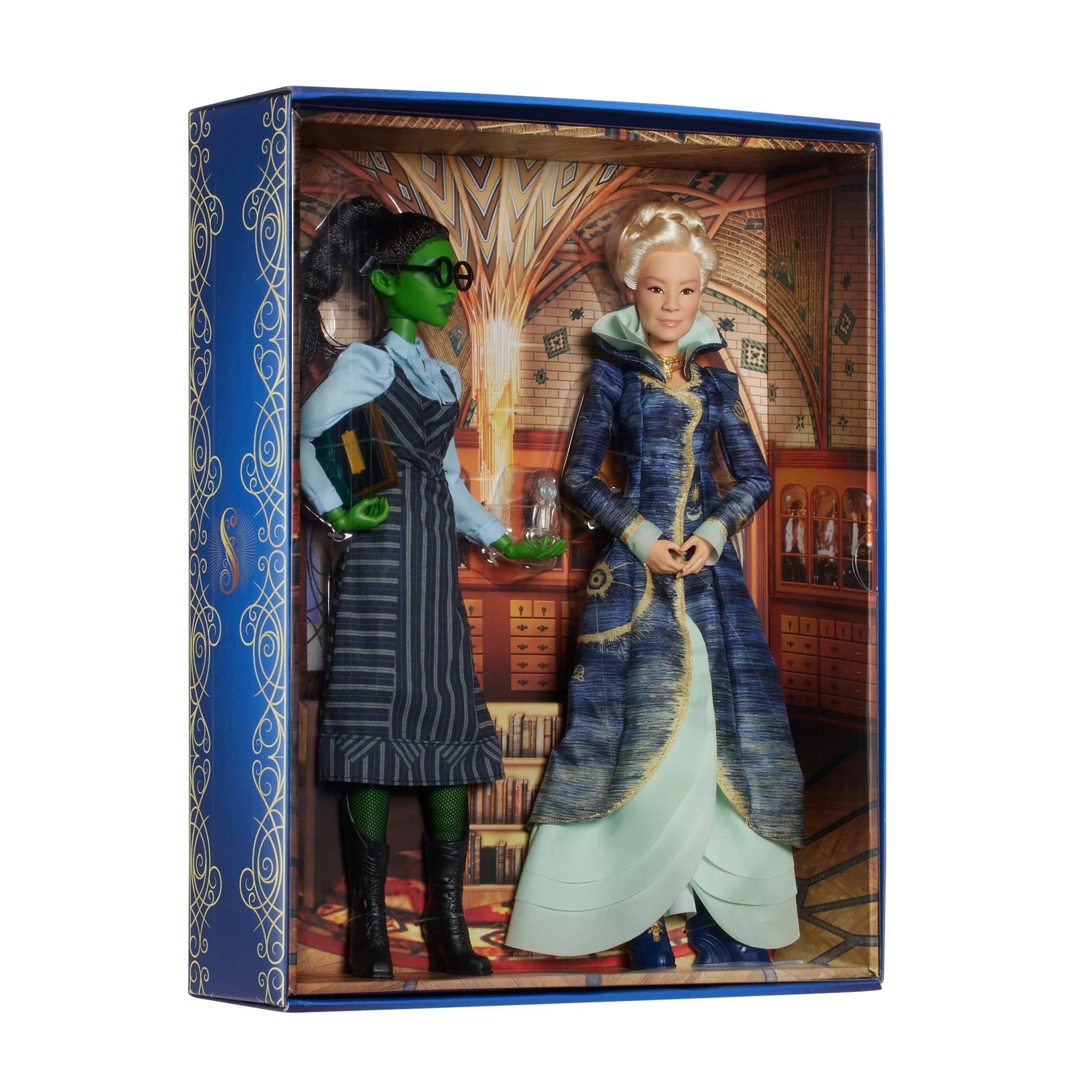 Mattel Creations Wicked Elphaba and Madame Morrible 2-Pack