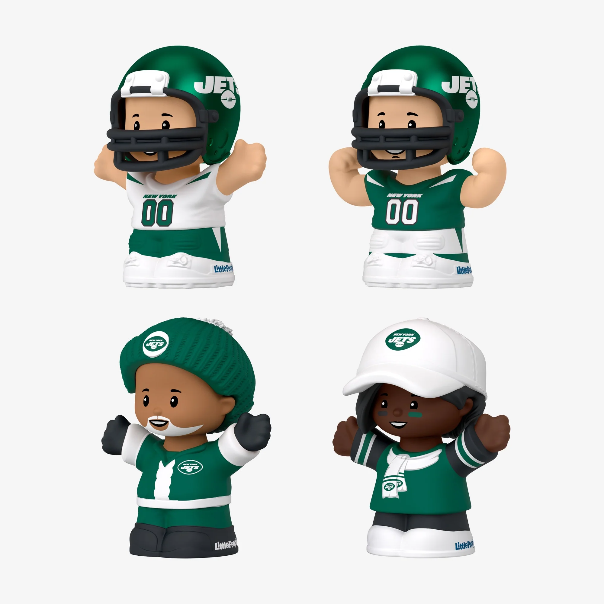 Mattel Creations Little People Collector x NFL New York Jets Set