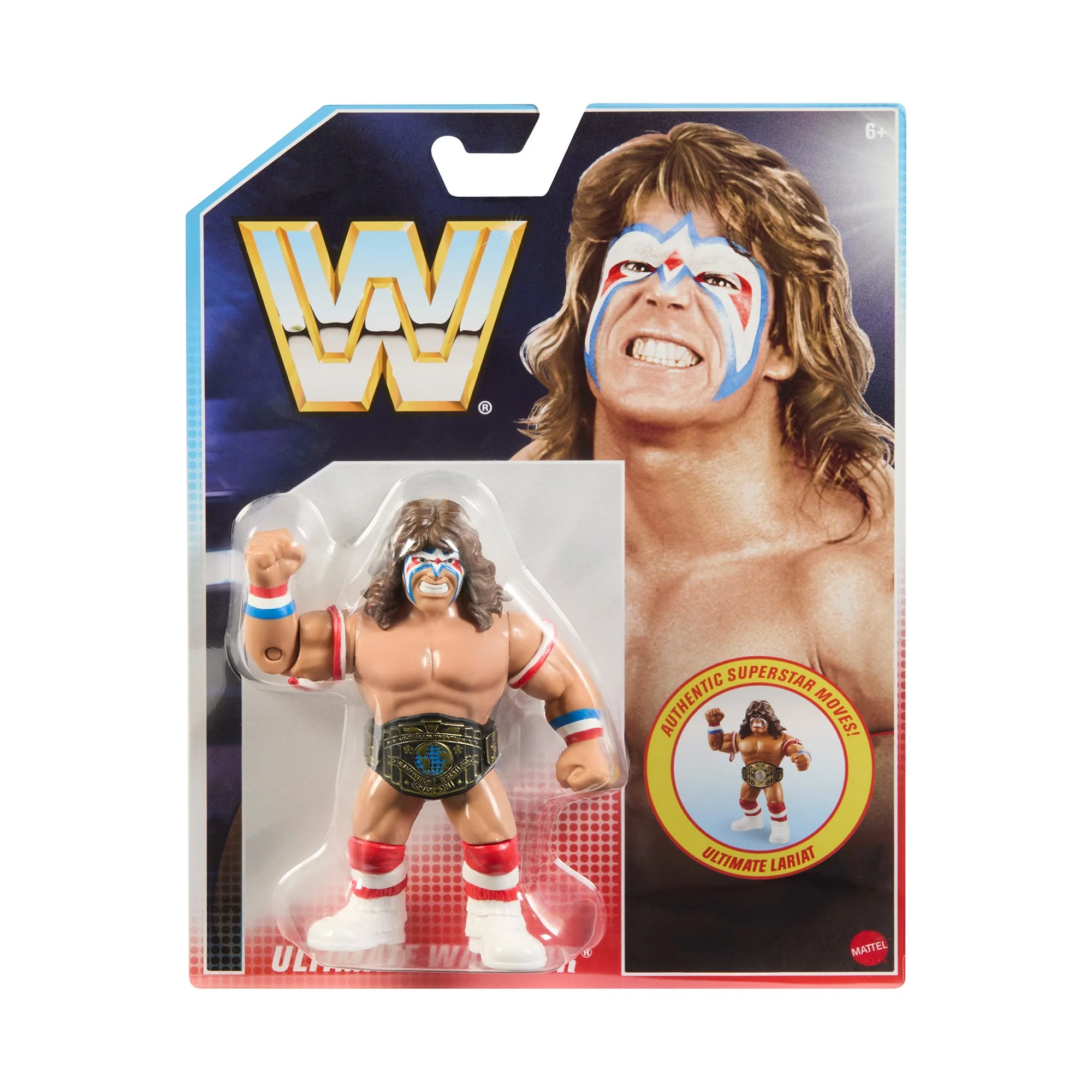 Mattel Creations WWE Official Retro 4-Pack Action Figures