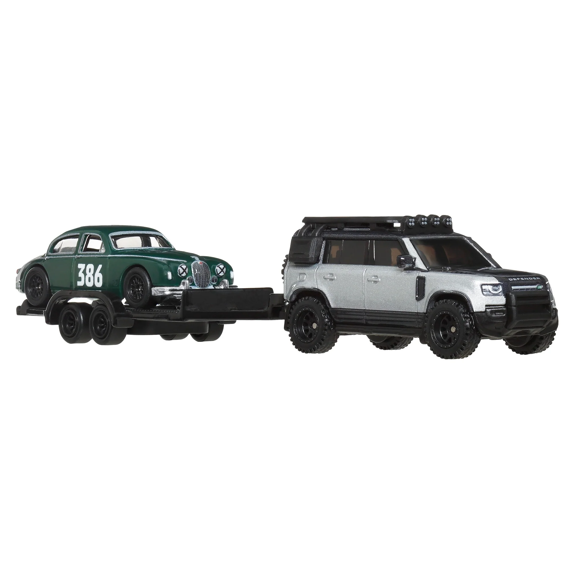 Mattel Creations Hot Wheels Team Transport Truck & Race Vehicle