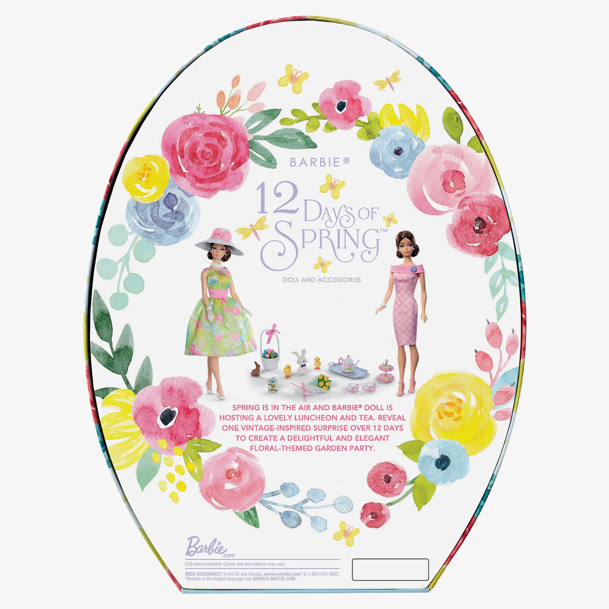 Mattel Creations Barbie 12 Days of Spring Doll and Accessories