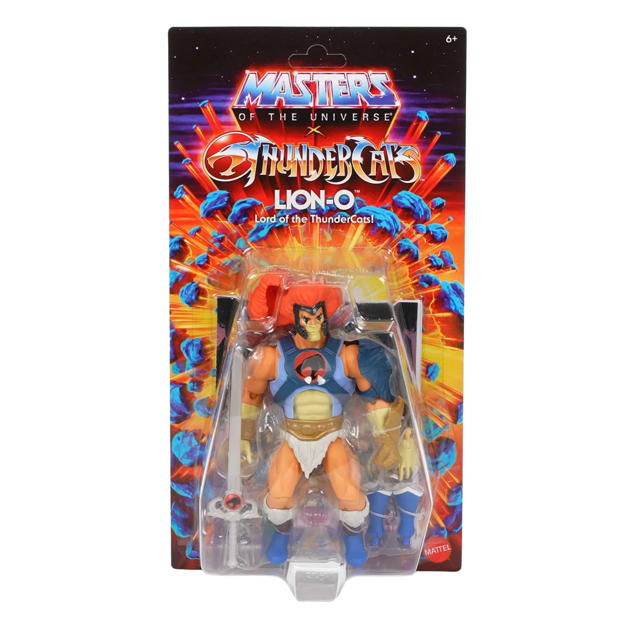 Mattel Creations Masters of the Universe x ThunderCats Origins Lion-O Action Figure