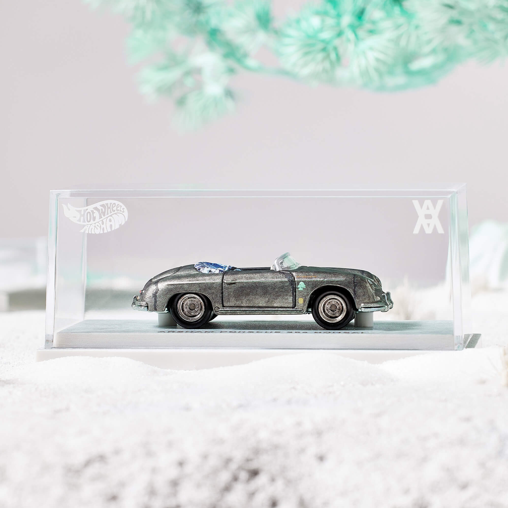 Mattel Creations Hot Wheels x Daniel Arsham Complete Car and Rally Case Set