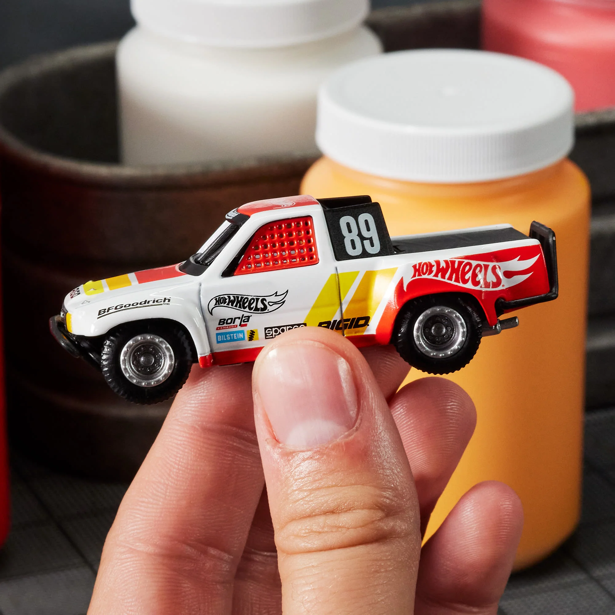 Mattel Creations Hot Wheels Elite 64 1989 Toyota HiLux Stadium Truck