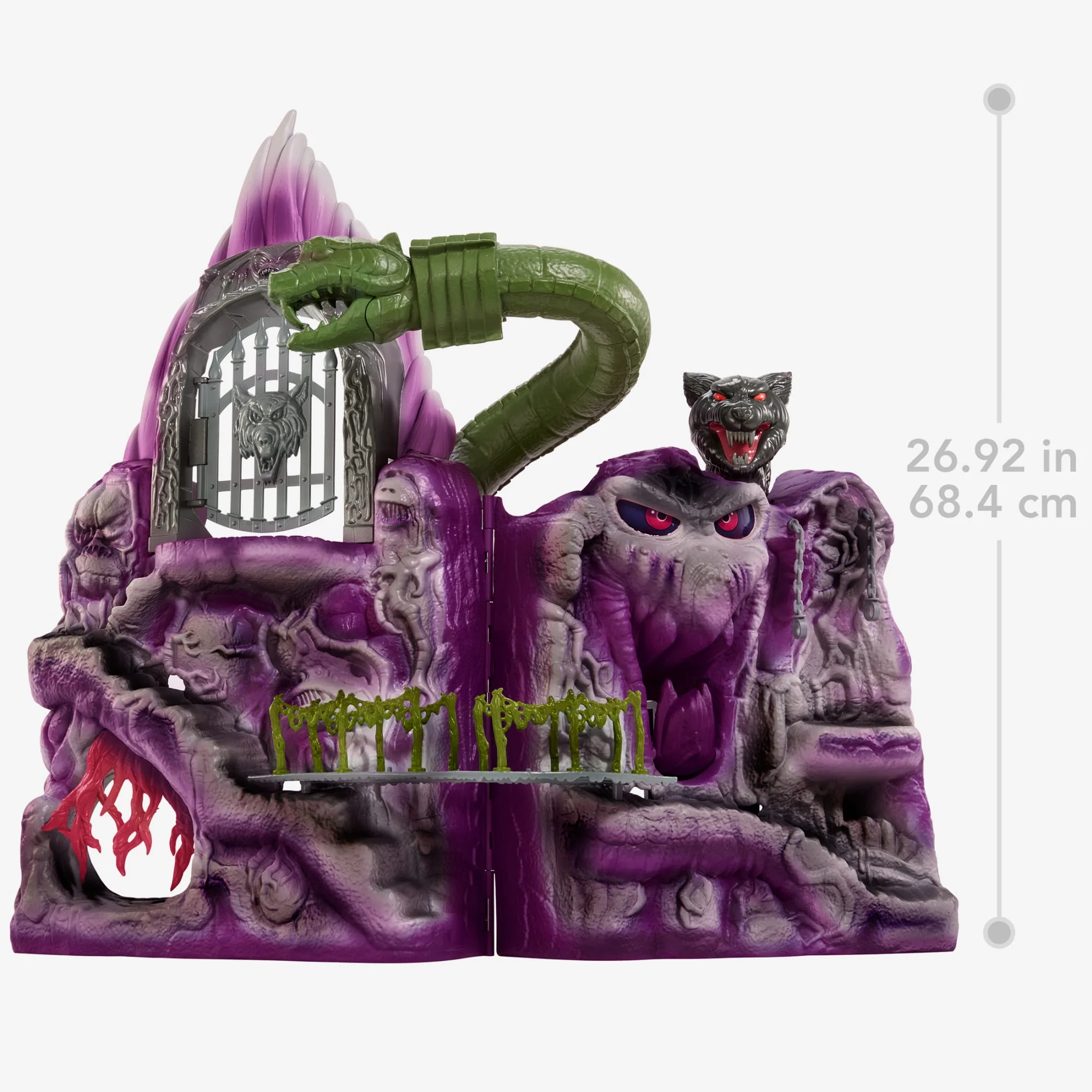 Mattel Creations Masters of the Universe Origins Snake Mountain Playset