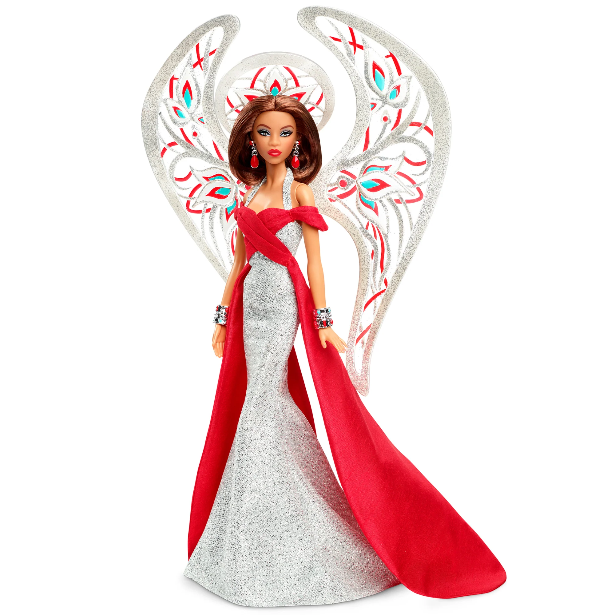 Mattel Creations Barbie x Bob Mackie 2023 Holiday Angel Doll