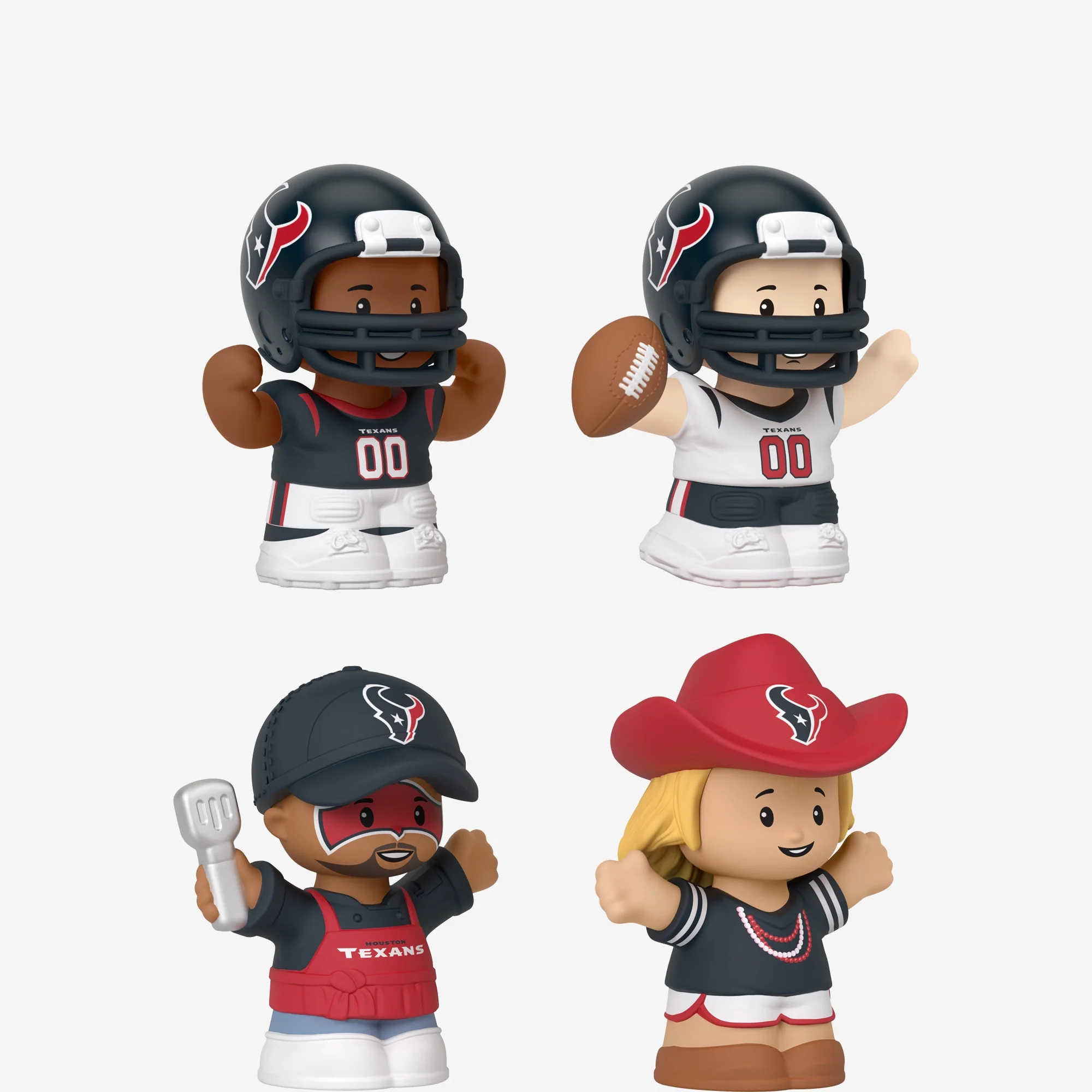 Mattel Creations Little People Collector x NFL Houston Texans Set
