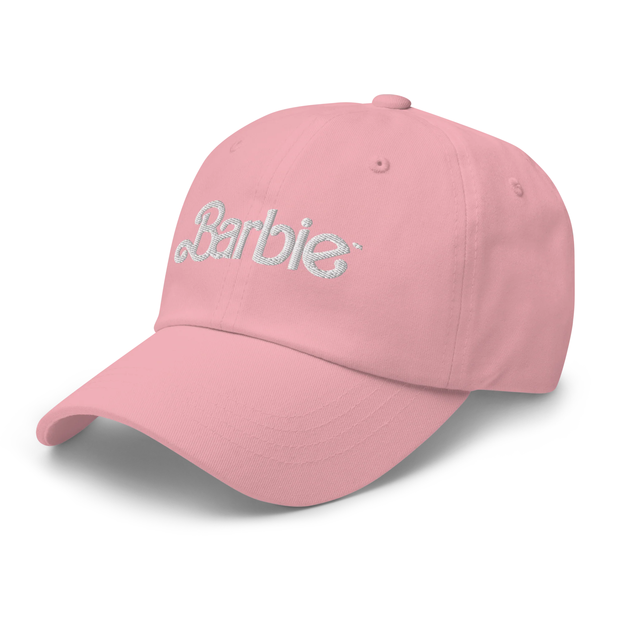 Mattel Creations Barbie Classic Logo Pink Baseball Hat