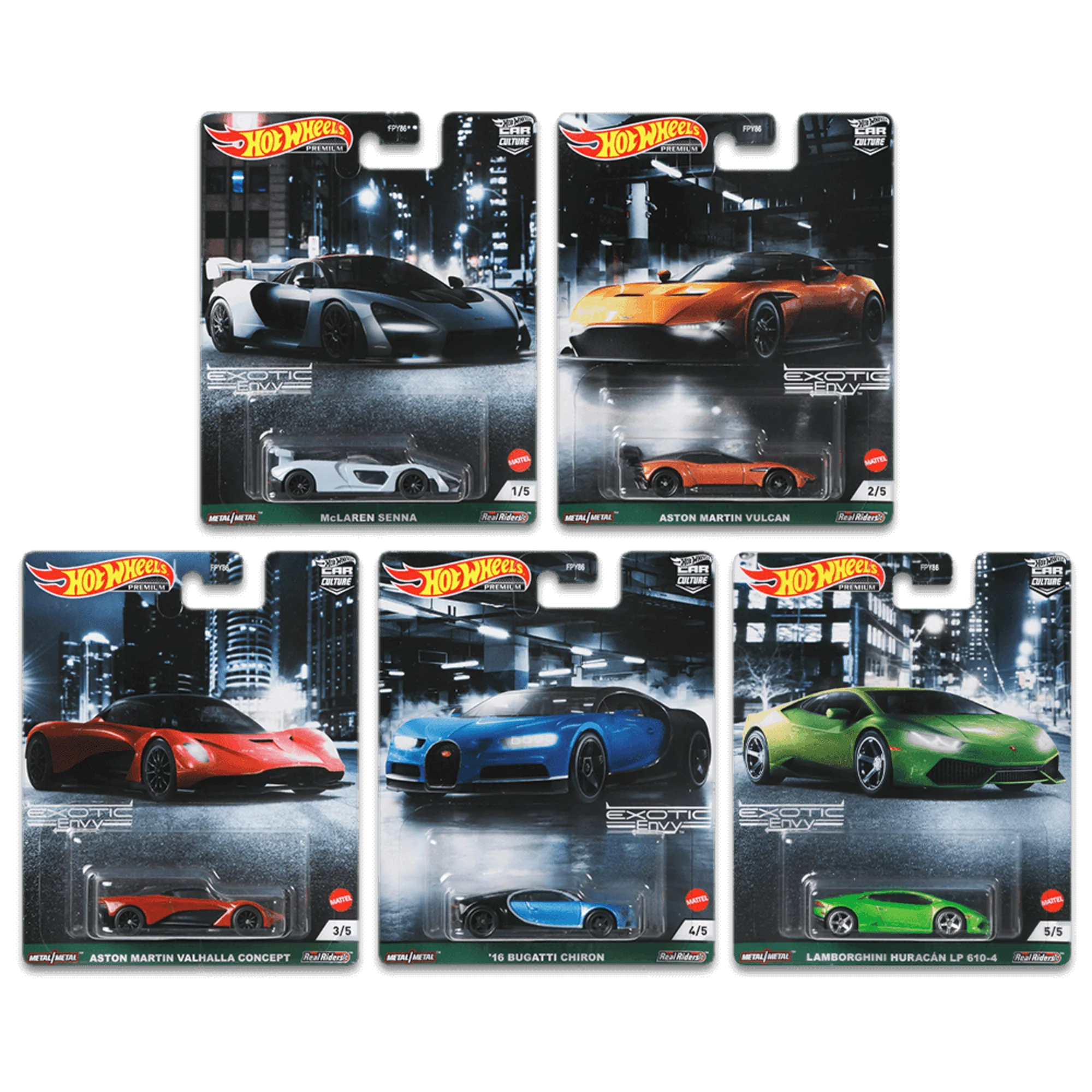 Mattel Creations 2021 Car Culture Mix 4: Exotic Envy