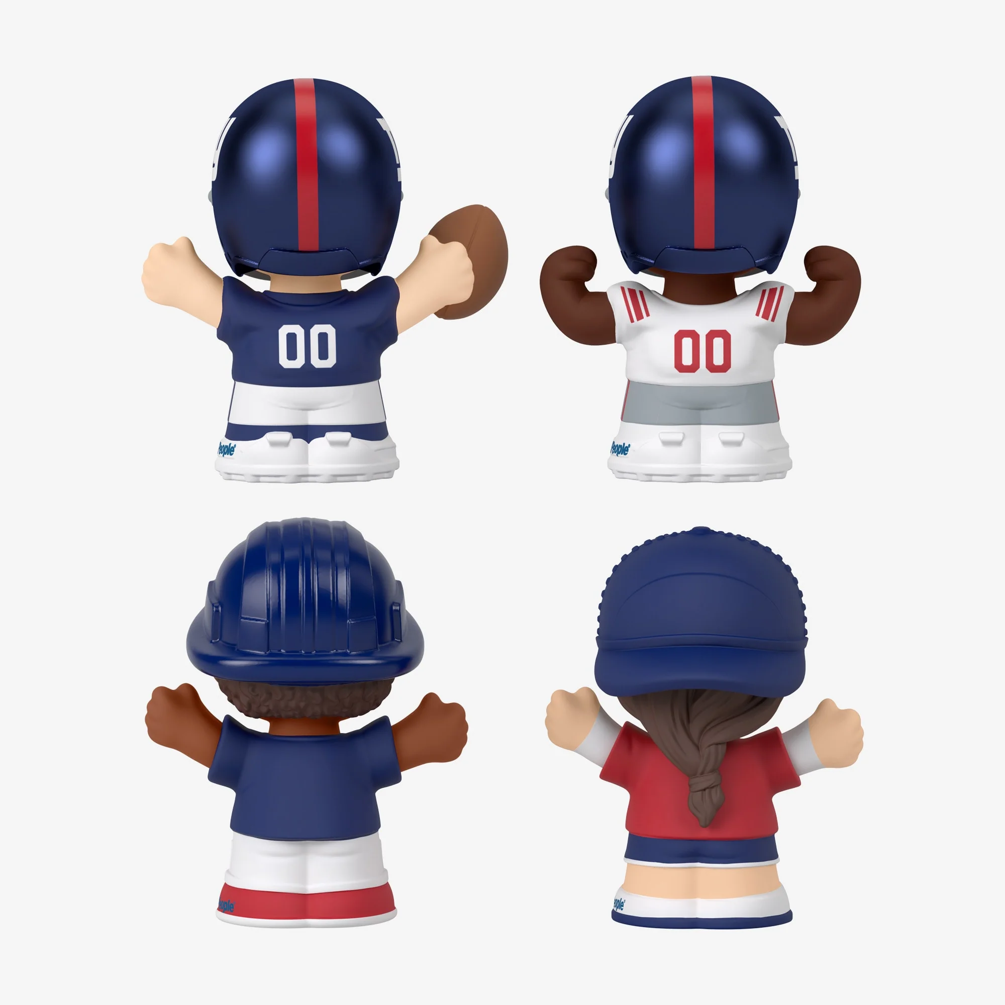 Mattel Creations Little People Collector x NFL New York Giants Set