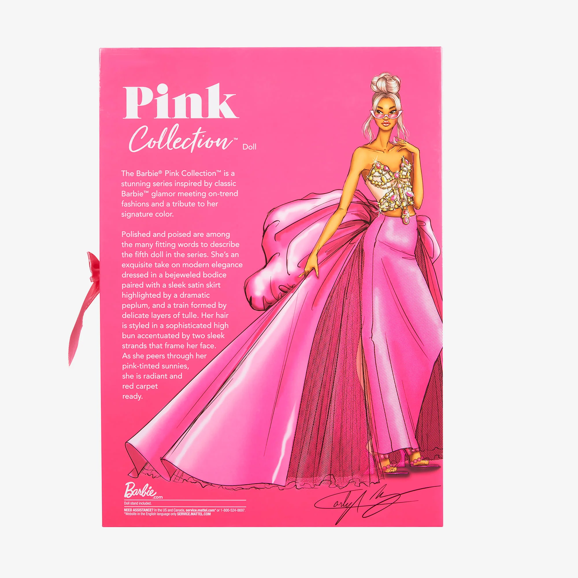 Mattel Creations Barbie Pink Collection Doll 5