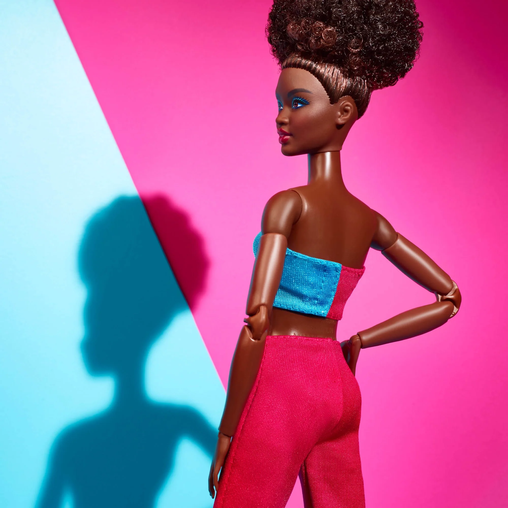 Mattel Creations Barbie Looks Doll (Original, Curly Black Hair)