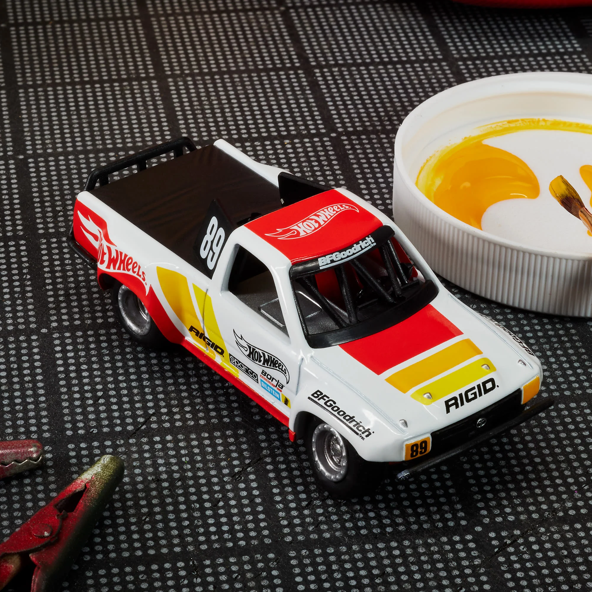 Mattel Creations Hot Wheels Elite 64 1989 Toyota HiLux Stadium Truck