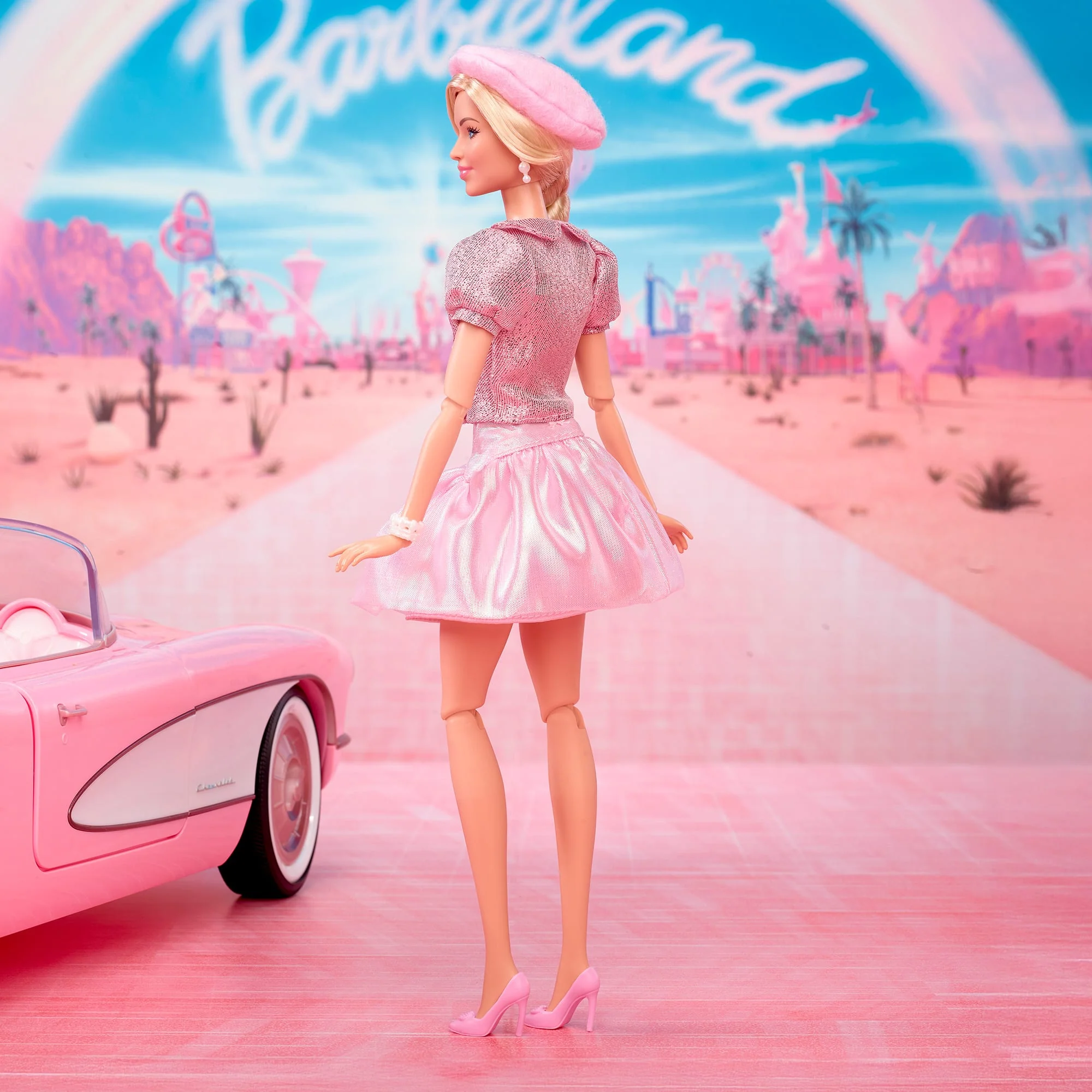 Mattel Creations Barbie The Movie Pink Puffy Dress Barbie Doll