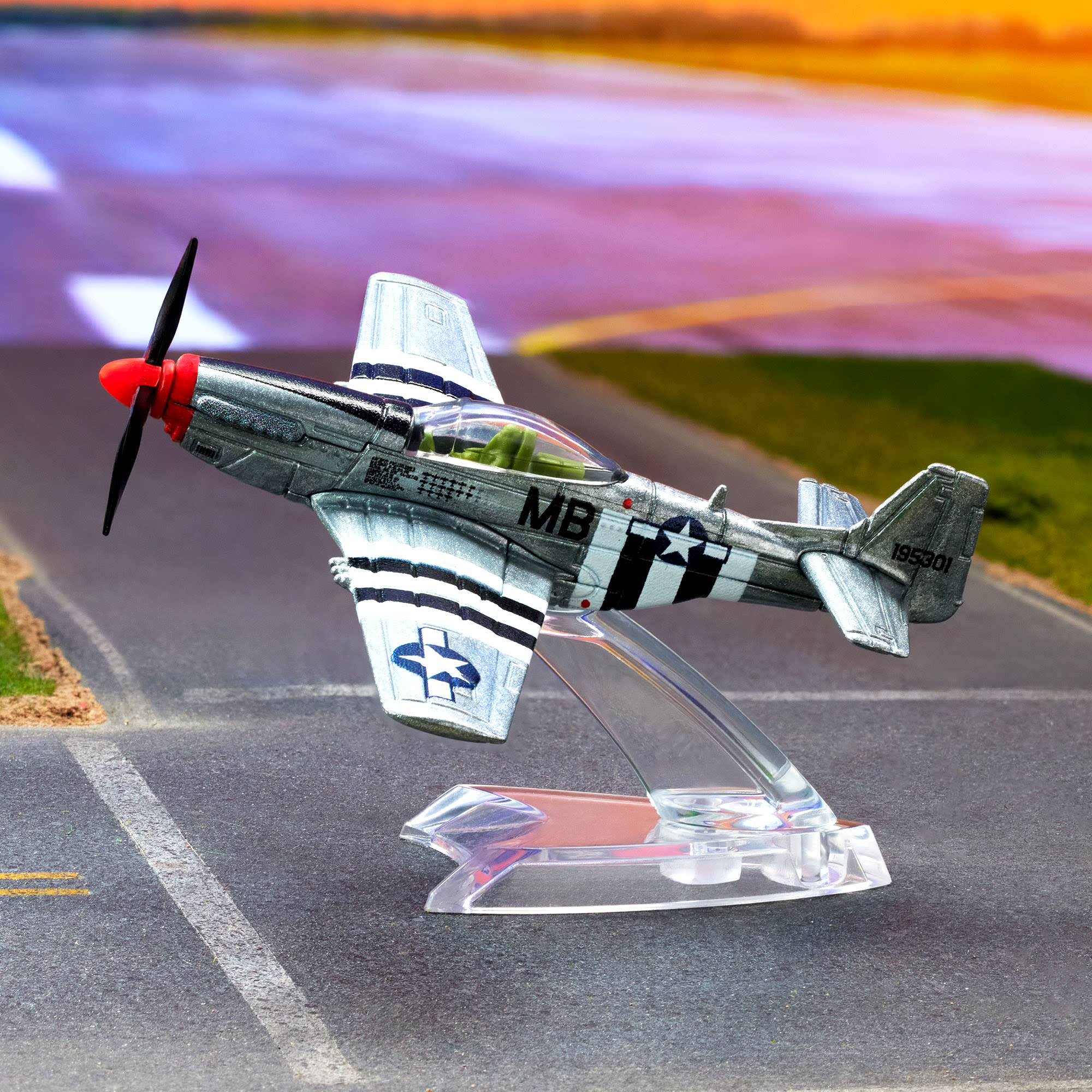 Mattel Creations Matchbox North American P-51 Mustang