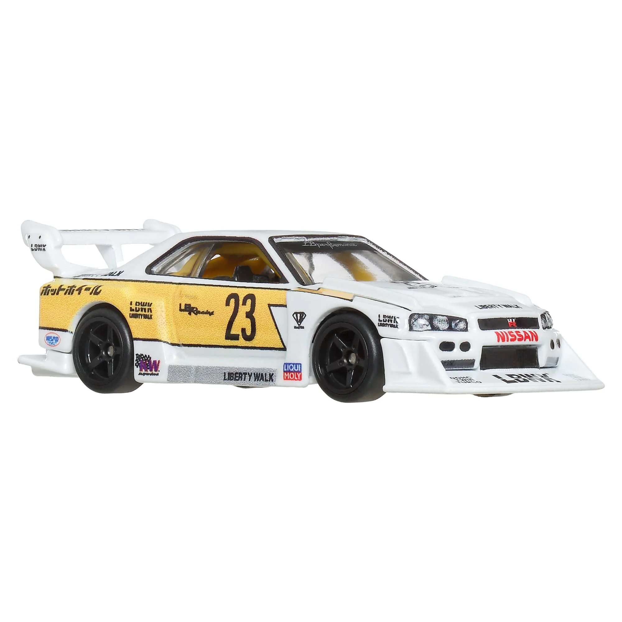 Mattel Creations Hot Wheels Premium Car Culture Silhouettes LB-ER34 Super Silhouette Nissan Skyline