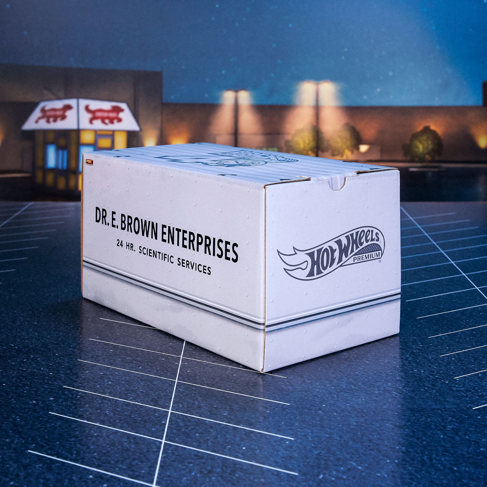 Mattel Creations Hot Wheels Back to the Future 40th Anniversary Set