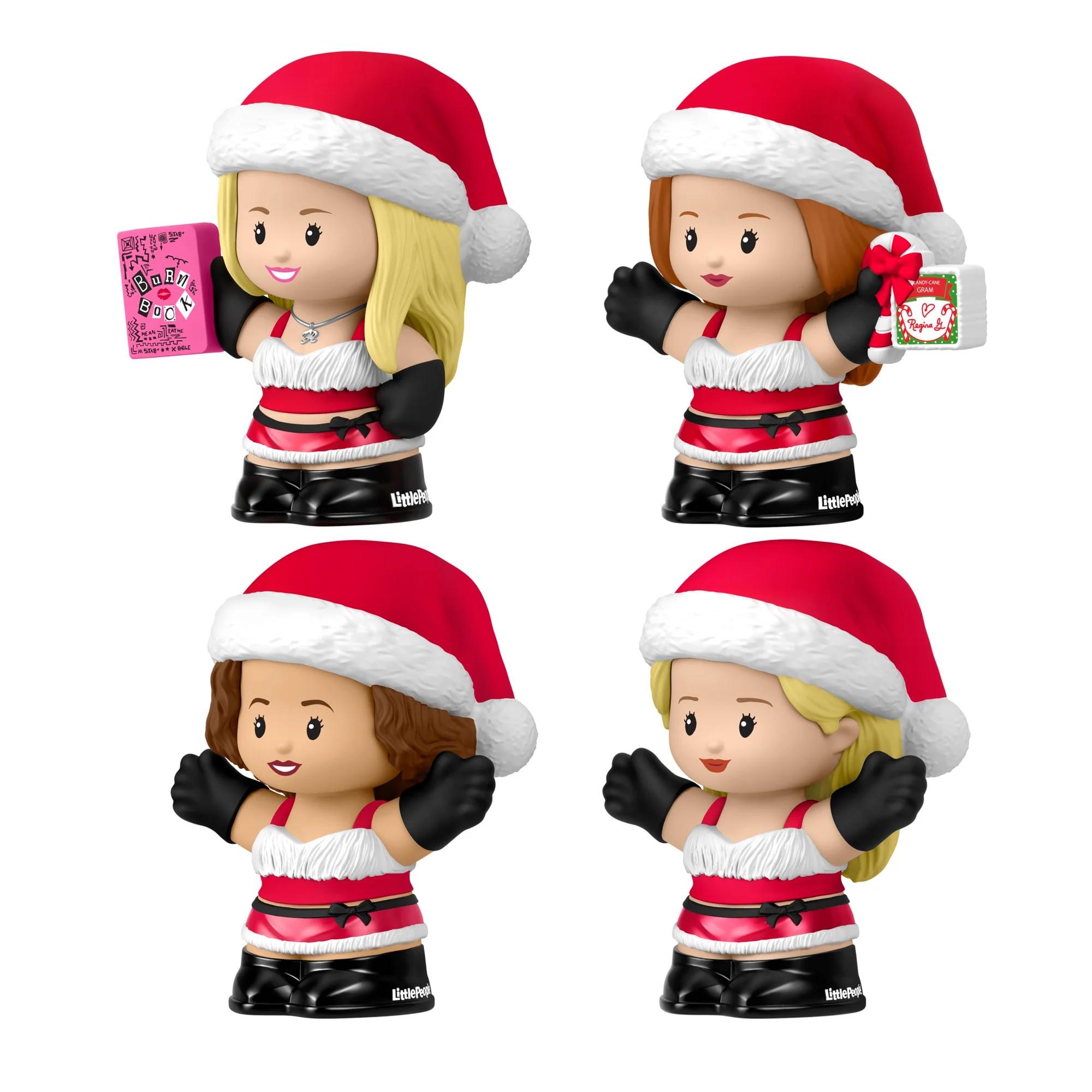 Mattel Creations Little People Collector Mean Girls Movie Special Edition Holiday Set