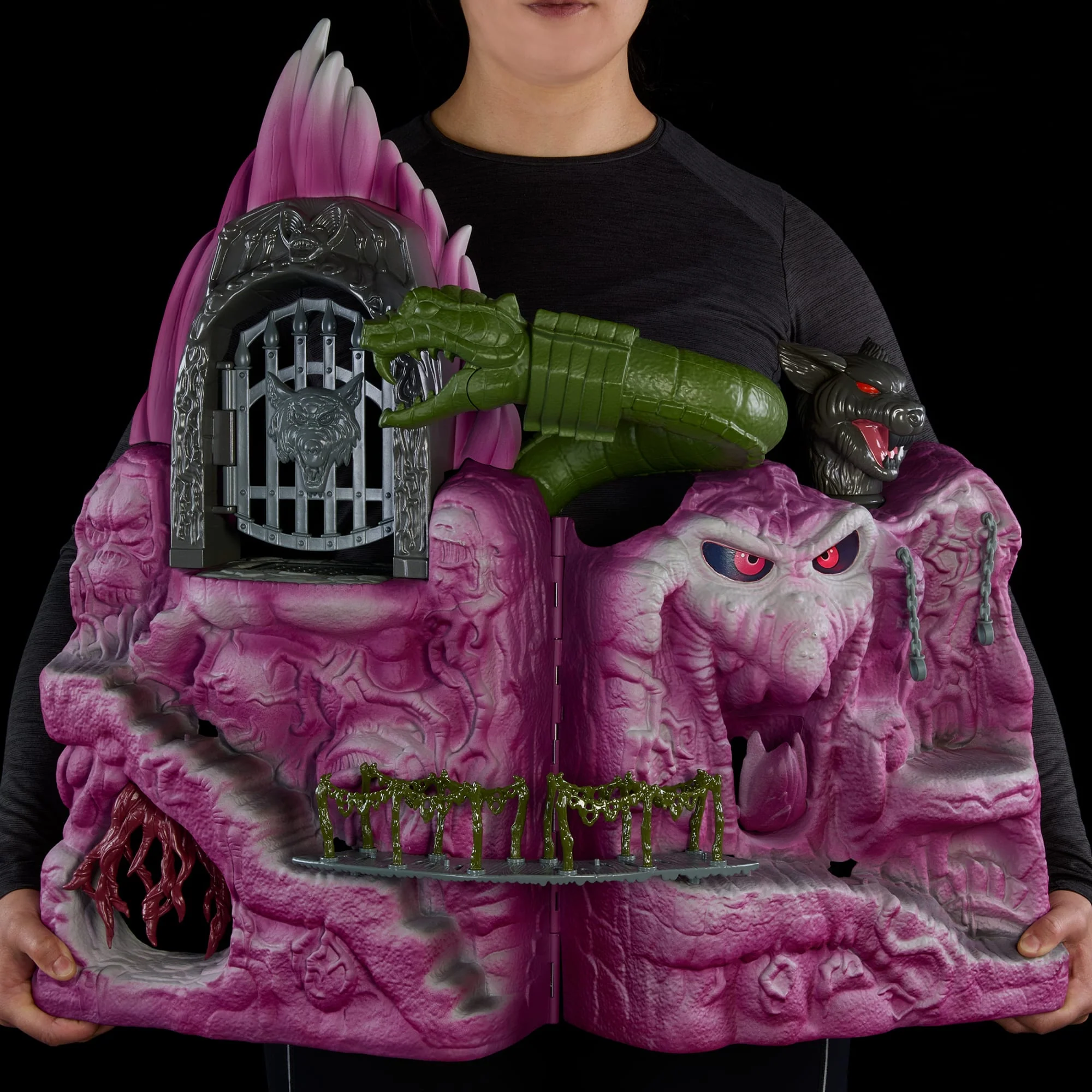 Mattel Creations Masters of the Universe Origins Snake Mountain Playset