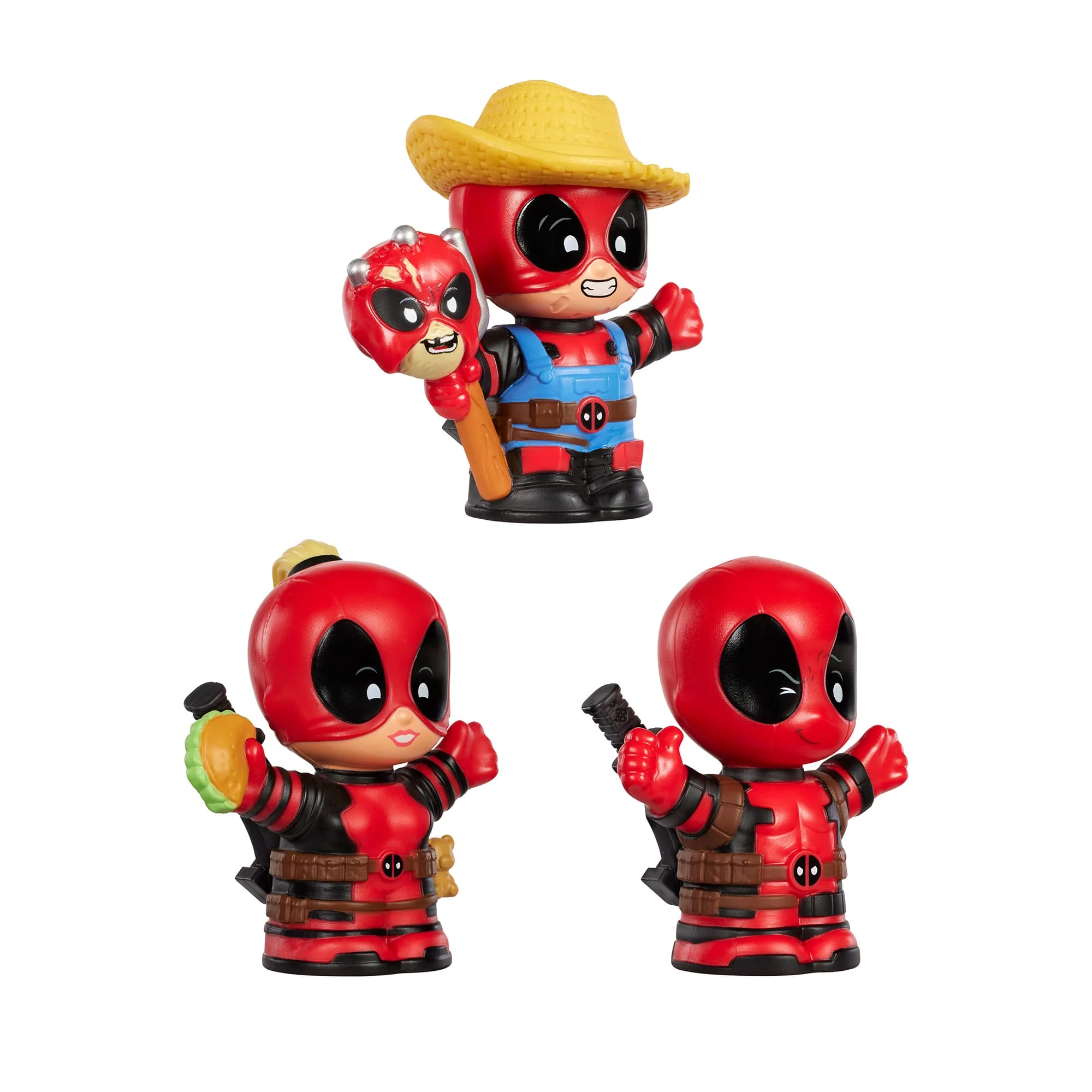Mattel Creations Little People Collector Deadpool Set