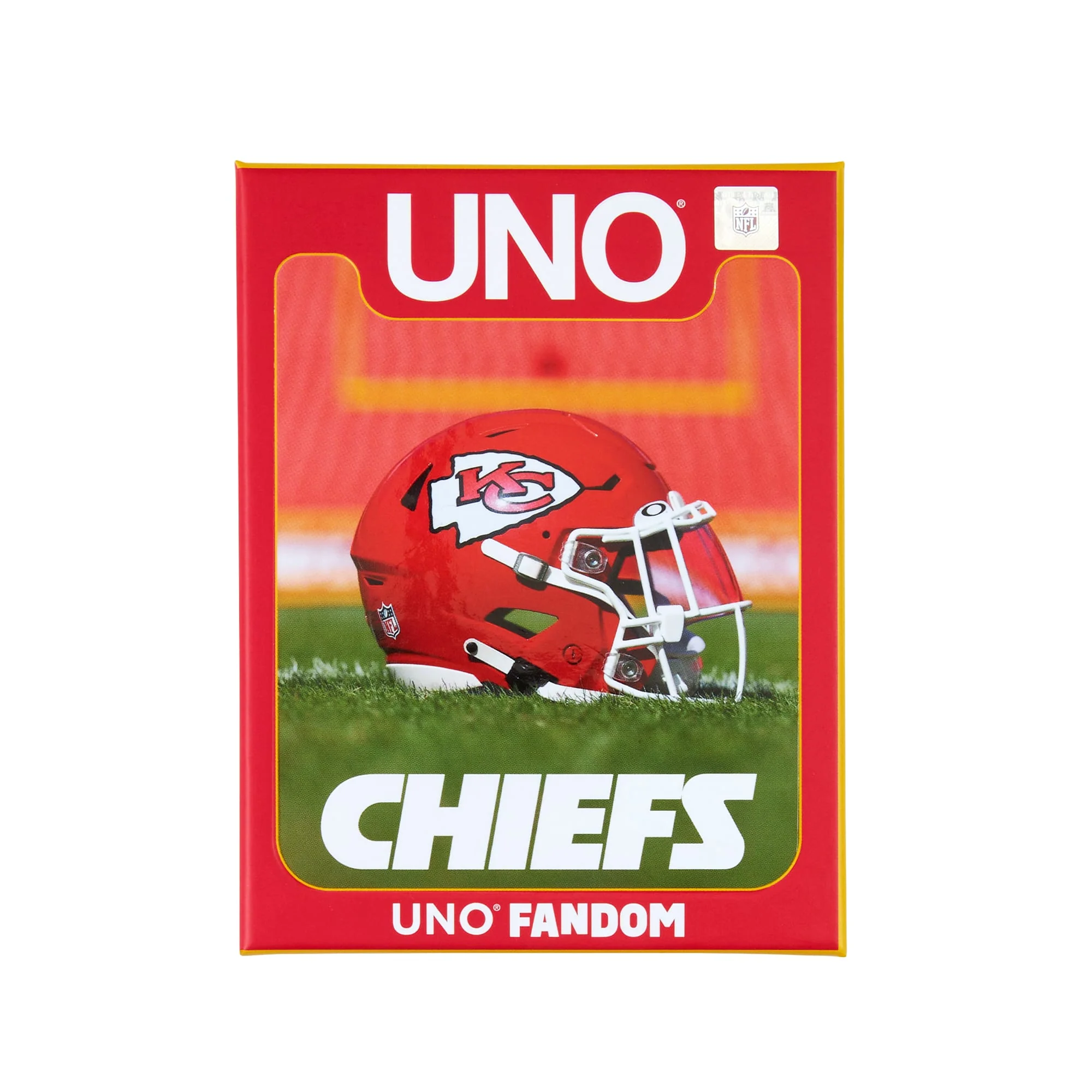 Mattel Creations UNO Fandom NFL Kansas City Chiefs Game Deck