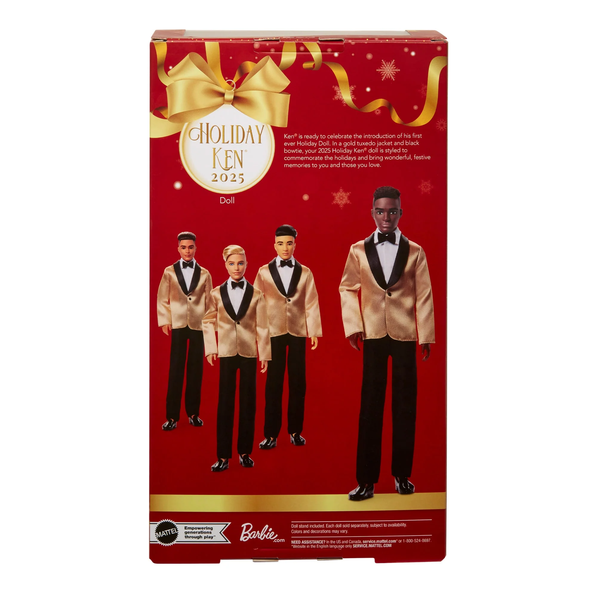 Mattel Creations 2025 Holiday Ken Doll 2
